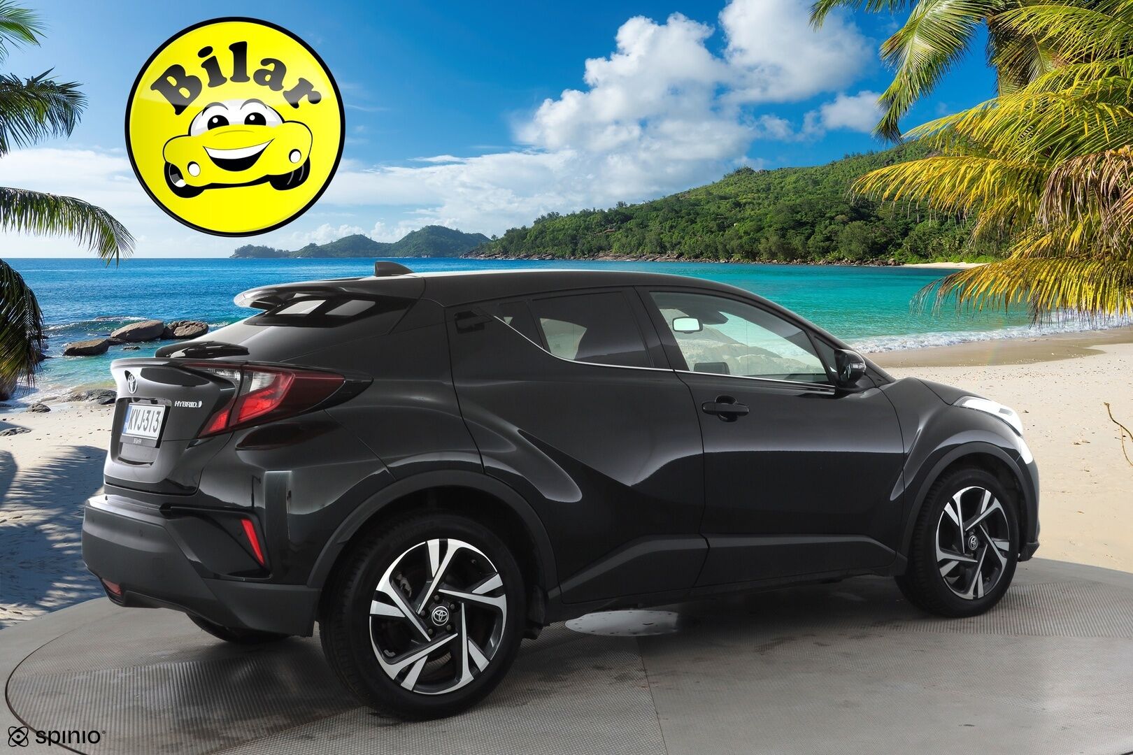 Toyota C-HR 2022 1,8 Hybrid Active - | ACC | LED | P.kamera | Facelift | Keyless | Apple & Android | Lämm. ratti | 2x renkaat aluin |