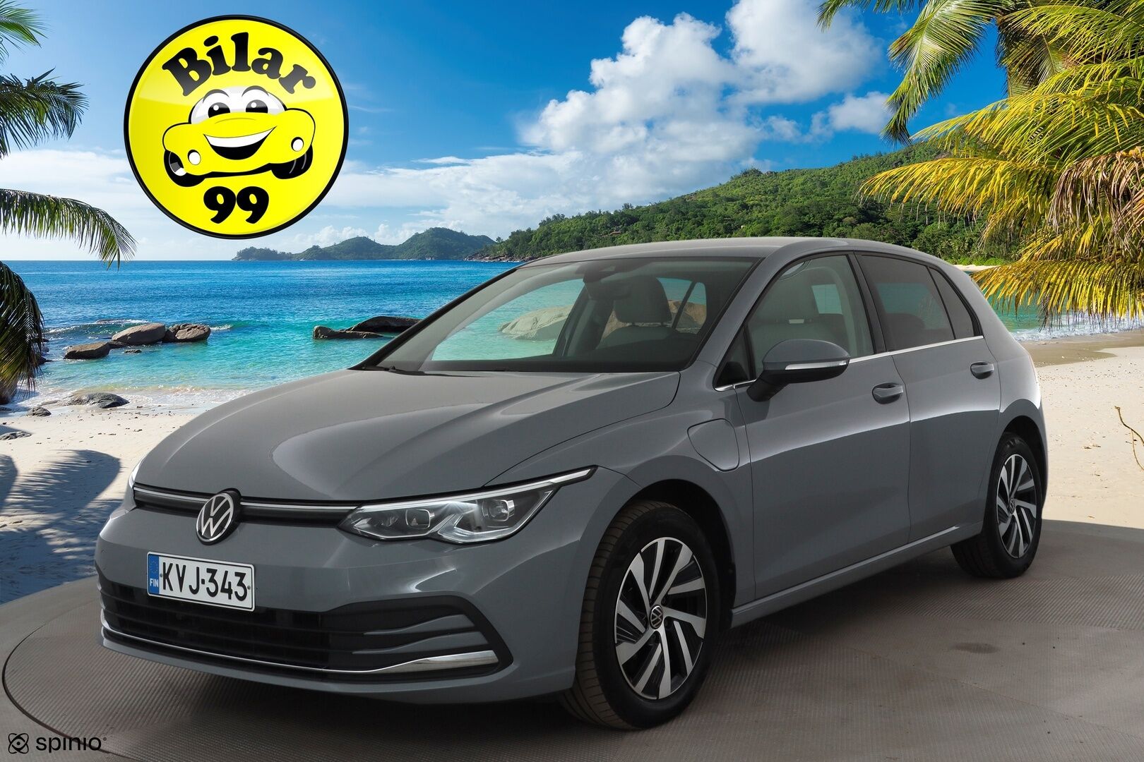 Volkswagen Golf 2021 Style eHybrid 150 kW (PHEV) DSG-automaatti * Acc / Tutkat / Sähkösäätöinen hierova istuin / LED / Navi * - Kahdet renkaat