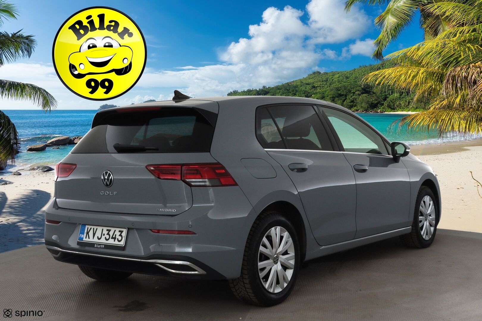 Volkswagen Golf 2021 Style eHybrid 150 kW (PHEV) DSG-automaatti * Acc / Tutkat / Sähkösäätöinen hierova istuin / LED / Navi * - Kahdet renkaat