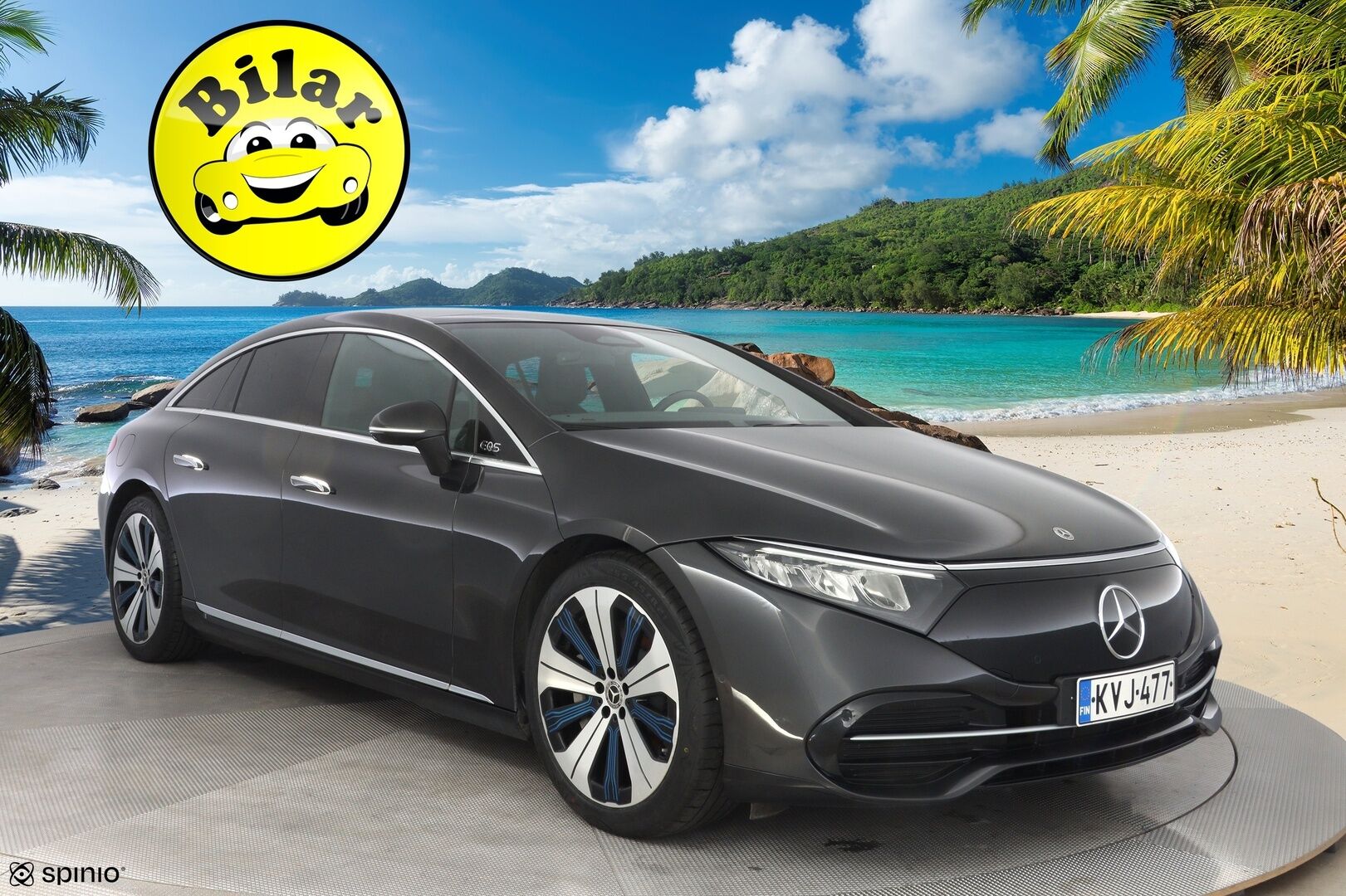 Mercedes-Benz EQS 2022 350 Sedan Luxury - Distronic | Nelipyöräohjaus | Panorama | Nahkasisusta | Muistipenkit | Keyless | Peruutuskamera | Airmatic | Blis | Ambient | Akku kuntotarkastettu
