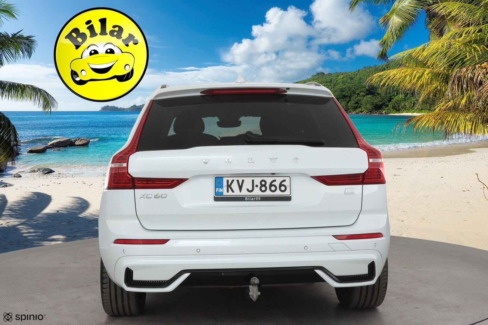 Volvo XC60 2023 T6 AWD Long Range Plus Dark aut - | Pilot assist | Webasto | Koukku | Panorama | Full LED | Muistinahat | P.Kamera | High Performance audio | Keyless | Apple&Android | 1.Om Suomi-auto | Merkkihuollettu | Kahdet Renkaat |