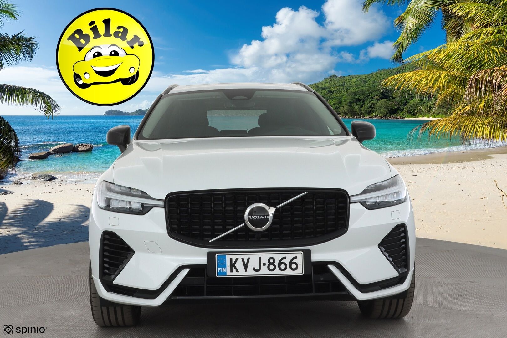 Volvo XC60 2023 T6 AWD Long Range Plus Dark aut - | Pilot assist | Webasto | Koukku | Panorama | Full LED | Muistinahat | P.Kamera | High Performance audio | Keyless | Apple&Android | 1.Om Suomi-auto | Merkkihuollettu | Kahdet Renkaat |