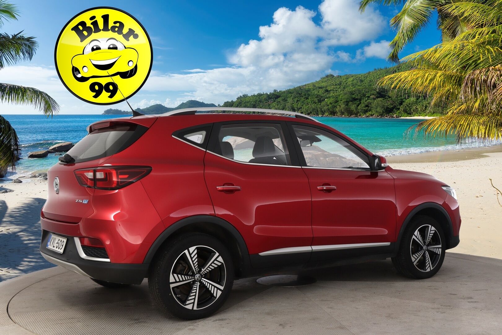 MG ZS 2021 44 kWh EV *Panorama / ACC / P.kamera / Navi / Nahkapenkit* - *2x renkaat vanteilla! / Siisti kuntoinen!