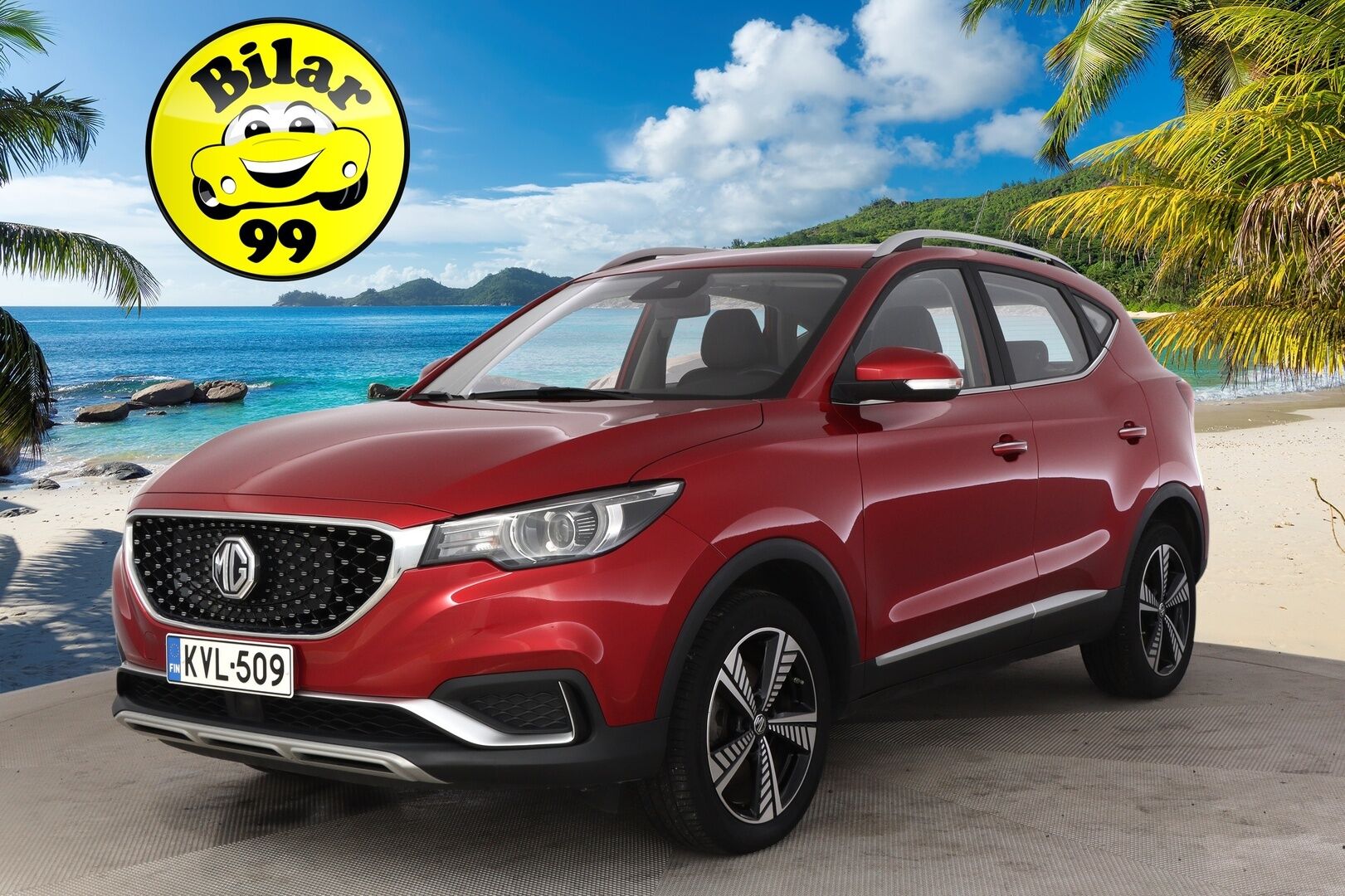 MG ZS 2021 44 kWh EV *Panorama / ACC / P.kamera / Navi / Nahkapenkit* - *2x renkaat vanteilla! / Siisti kuntoinen!