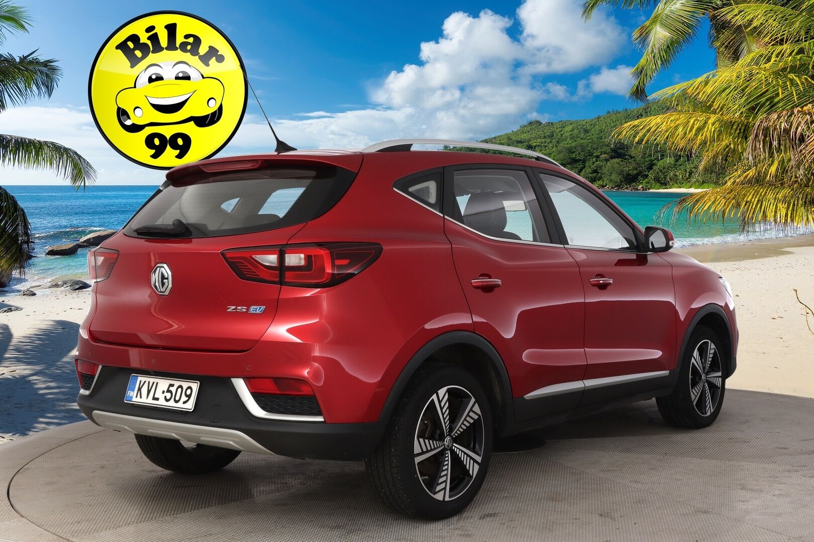 MG ZS 2021 44 kWh EV *Panorama / ACC / P.kamera / Navi / Nahkapenkit* - *2x renkaat vanteilla! / Siisti kuntoinen!