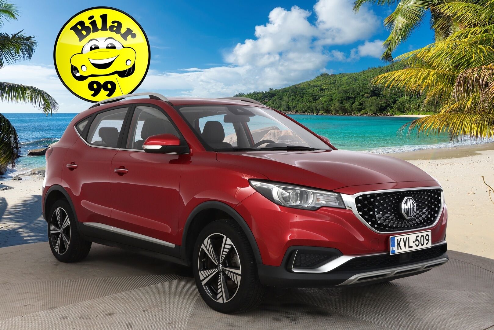 MG ZS 2021 44 kWh EV *Panorama / ACC / P.kamera / Navi / Nahkapenkit* - *2x renkaat vanteilla! / Siisti kuntoinen!