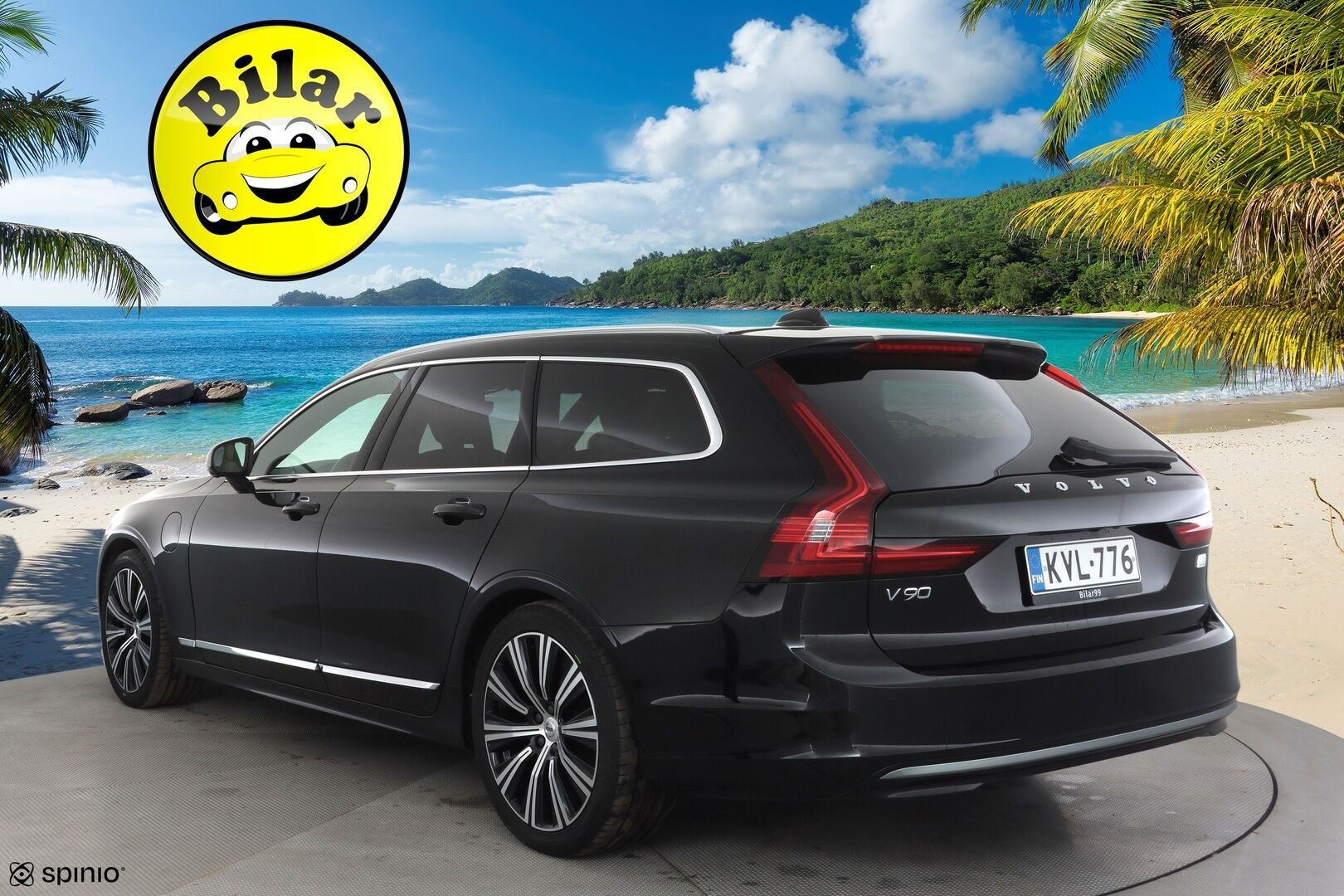 Volvo V90 2023 T8 AWD Long Range High Performance Ultimate Bright aut - | Pilot assist | 360-Kamera | Full-LED | H/K | Panorama | HUD | Ilmastoidut Muistipenkit | Keyless | Ruskeat Sporttinahat | 1.Om Suomi-auto | Kahdet renkaat | Merkkihuollettu |