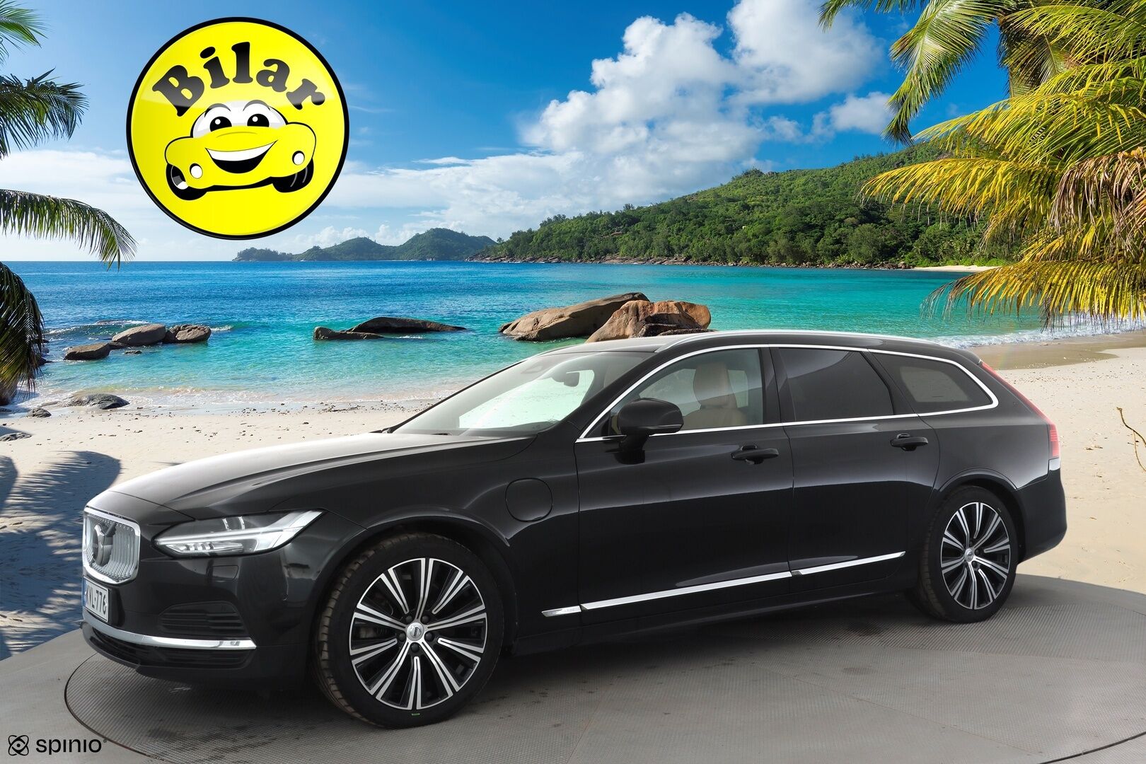 Volvo V90 2023 T8 AWD Long Range High Performance Ultimate Bright aut - | Pilot assist | 360-Kamera | Full-LED | H/K | Panorama | HUD | Ilmastoidut Muistipenkit | Keyless | Ruskeat Sporttinahat | 1.Om Suomi-auto | Kahdet renkaat | Merkkihuollettu |