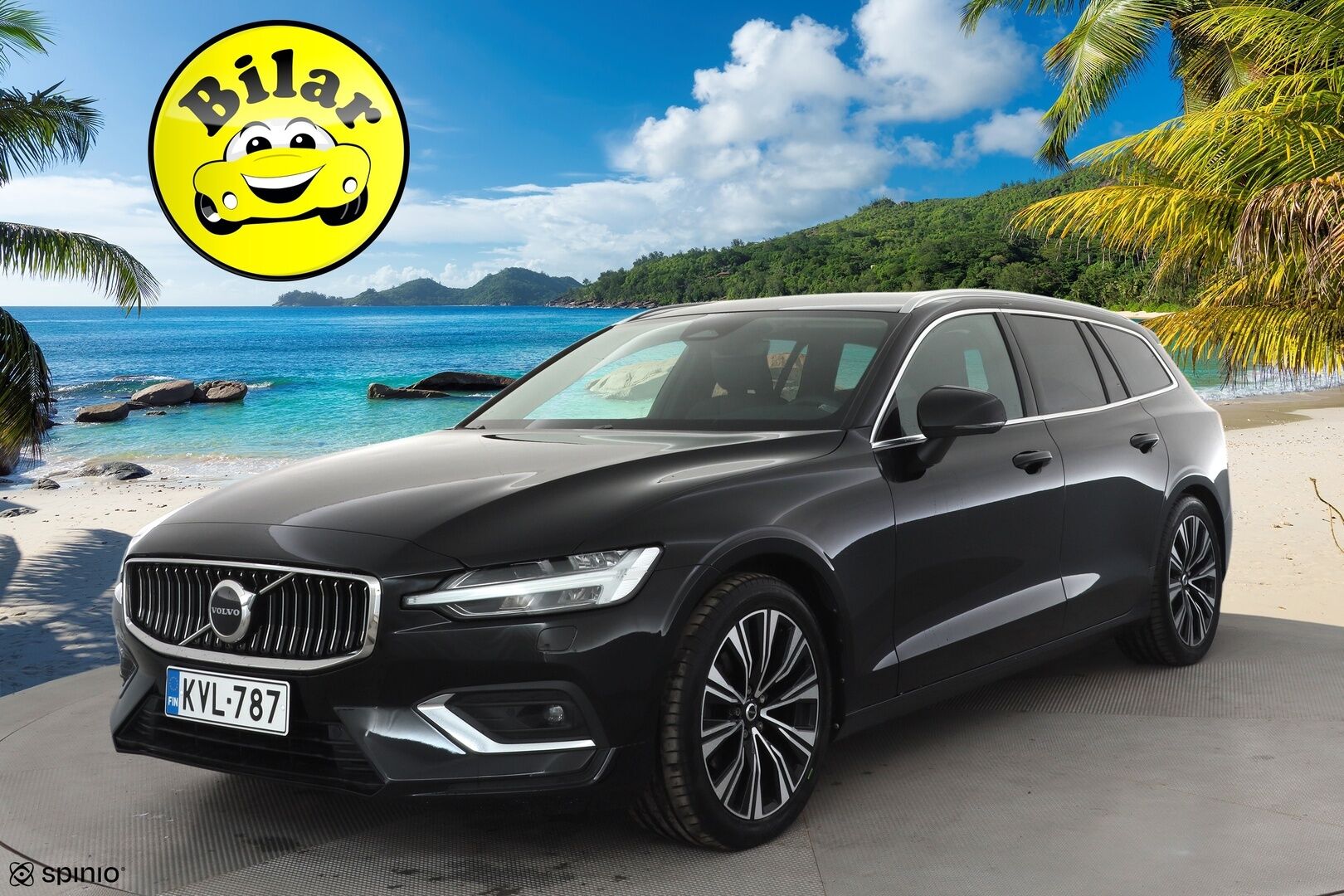Volvo V60 2023 B4 MHEV Business Plus Bright DCT aut - | ACC | Webasto | Koukku | Muistinahat | Sporttipenkit | Full-LED | P.kamera | High performance audio | Keyless | 1-om suomiauto | 