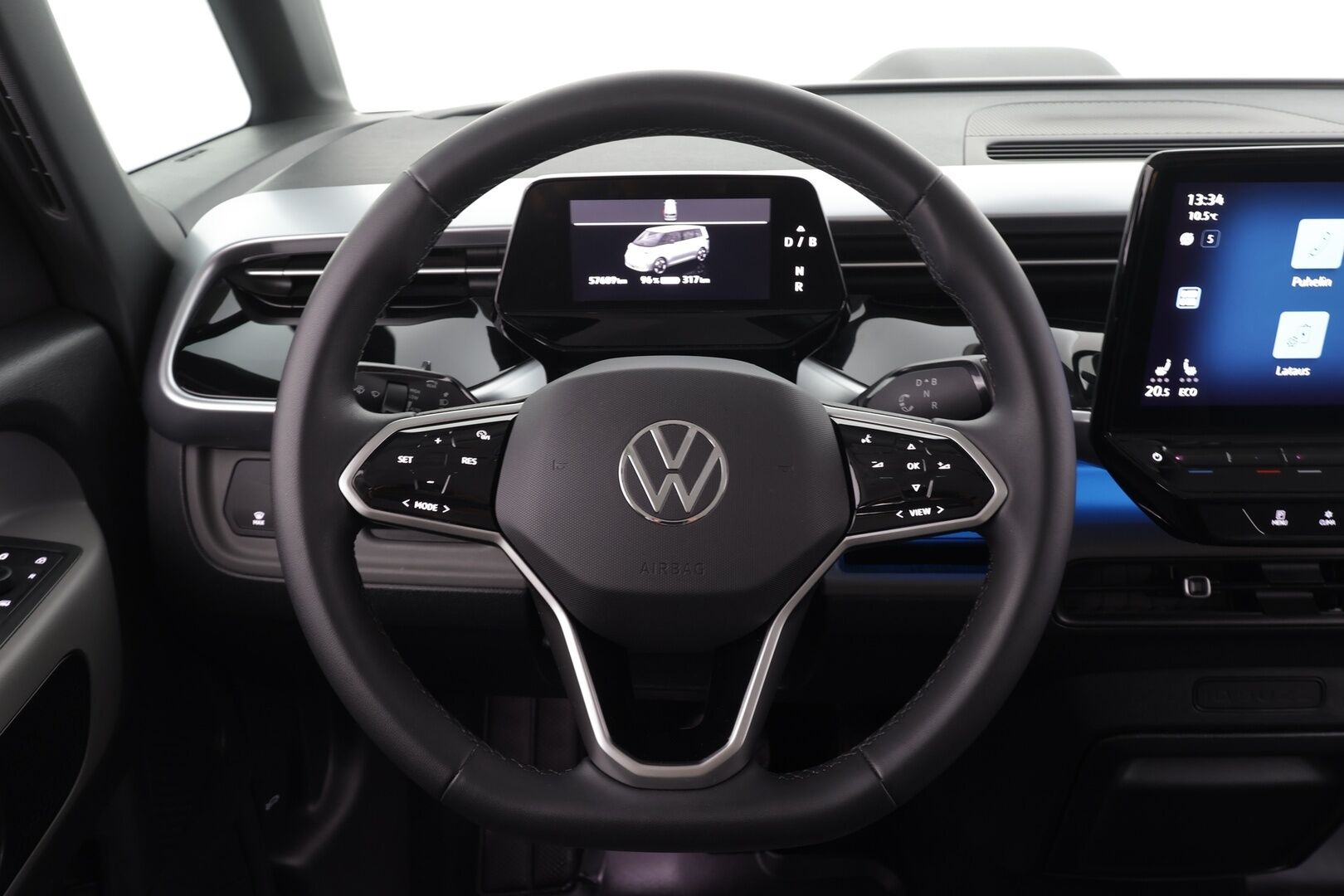 Volkswagen ID. Buzz 2023 Pro Business 77kWh * Koukku / ACC / LED / 360° Kamera / Kaistavahti / Navi / Keyless * - Suomi-auto / Kahdet renkaat / Merkkihuollot