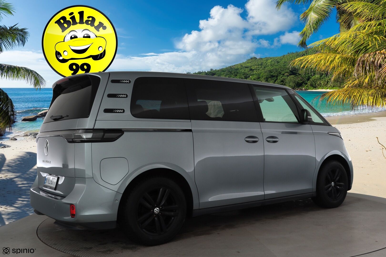 Volkswagen ID. Buzz 2023 Pro Business 77kWh * Koukku / ACC / LED / 360° Kamera / Kaistavahti / Navi / Keyless * - Suomi-auto / Kahdet renkaat / Merkkihuollot