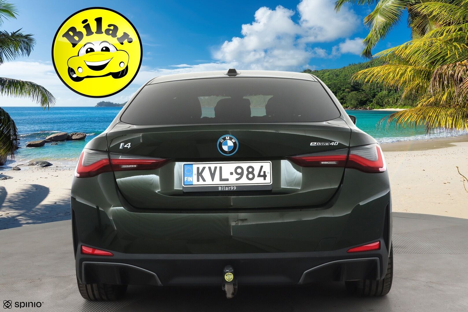 BMW i4 2024 eDrive40 Charged - | ACC | Lisälämmitin | Koukku | Widescreen | Muistipenkki | 360-Kamera |Sporttinahat | 1.Om Suomi-auto | Kahdet Renkaat | 
