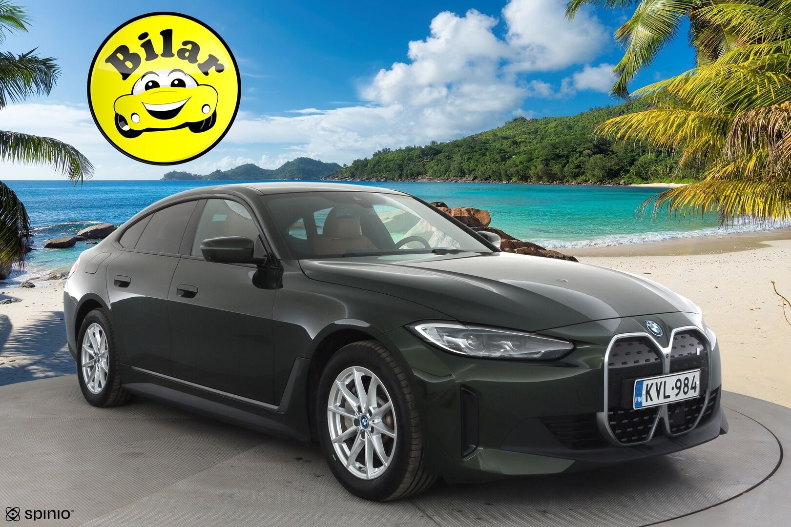BMW i4 2024 eDrive40 Charged - | ACC | Lisälämmitin | Koukku | Widescreen | Muistipenkki | 360-Kamera |Sporttinahat | 1.Om Suomi-auto | Kahdet Renkaat | 