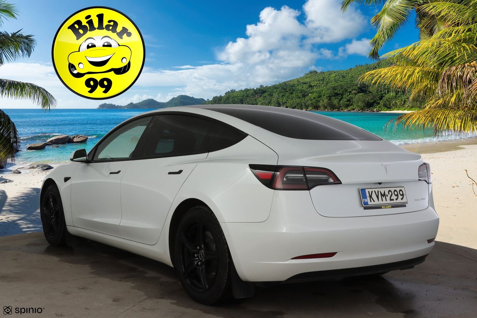 Tesla Model 3 2021 Long Range * Refresh / Ilmalämpöpumppu / Matrix LED / Premium Audio / Muistipenkki /  Nahkasisusta / BLIS / Lasikatto * - * Refresh / Siisti ykisilö / 2x renkaat ja vanteet / Akku kuntotarkastettu *