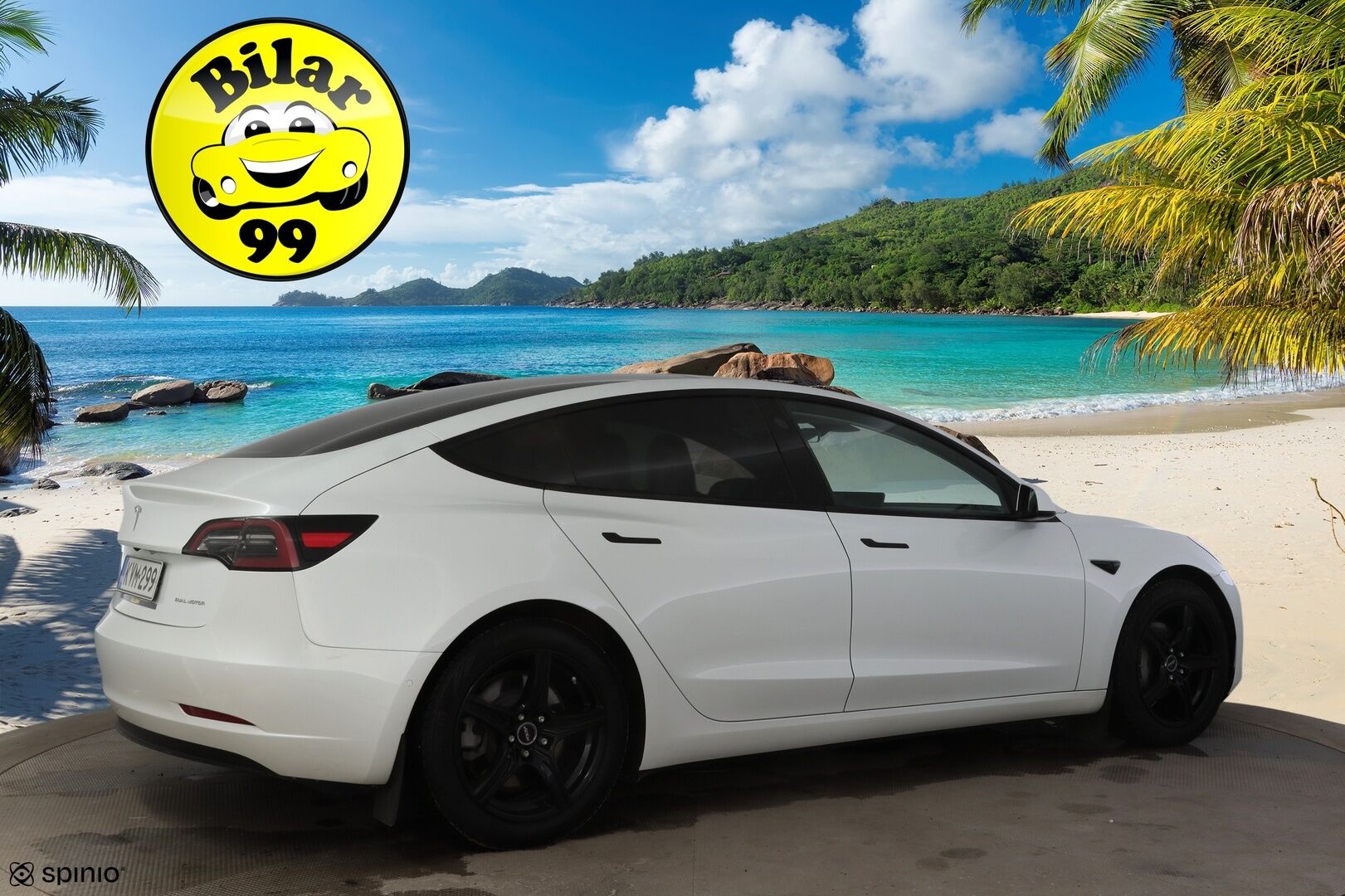 Tesla Model 3 2021 Long Range * Refresh / Ilmalämpöpumppu / Matrix LED / Premium Audio / Muistipenkki /  Nahkasisusta / BLIS / Lasikatto * - * Refresh / Siisti ykisilö / 2x renkaat ja vanteet / Akku kuntotarkastettu *