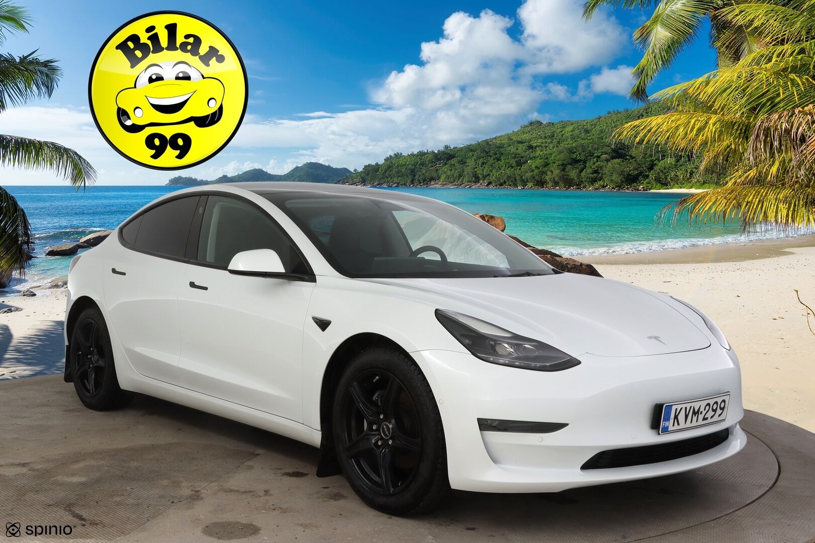 Tesla Model 3 2021 Long Range * Refresh / Ilmalämpöpumppu / Matrix LED / Premium Audio / Muistipenkki /  Nahkasisusta / BLIS / Lasikatto * - * Refresh / Siisti ykisilö / 2x renkaat ja vanteet / Akku kuntotarkastettu *