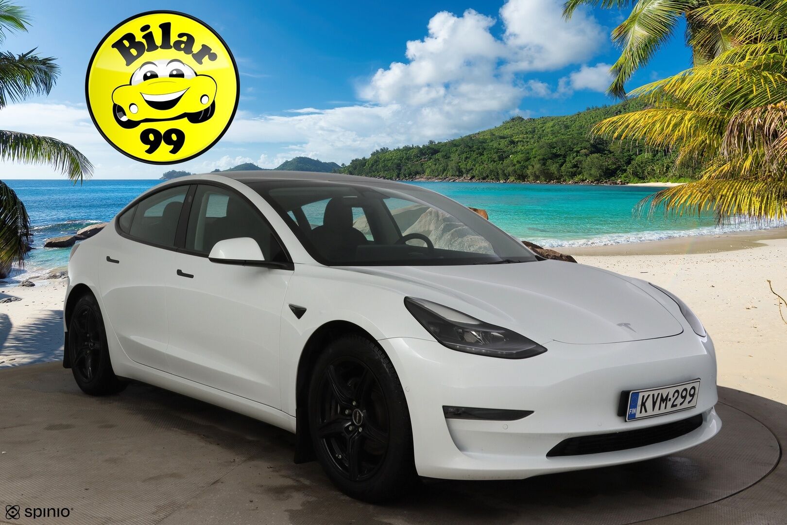 Tesla Model 3 2021 Long Range * Refresh / Ilmalämpöpumppu / Matrix LED / Premium Audio / Muistipenkki /  Nahkasisusta / BLIS / Lasikatto * - * Refresh / Siisti ykisilö / 2x renkaat ja vanteet / Akku kuntotarkastettu *