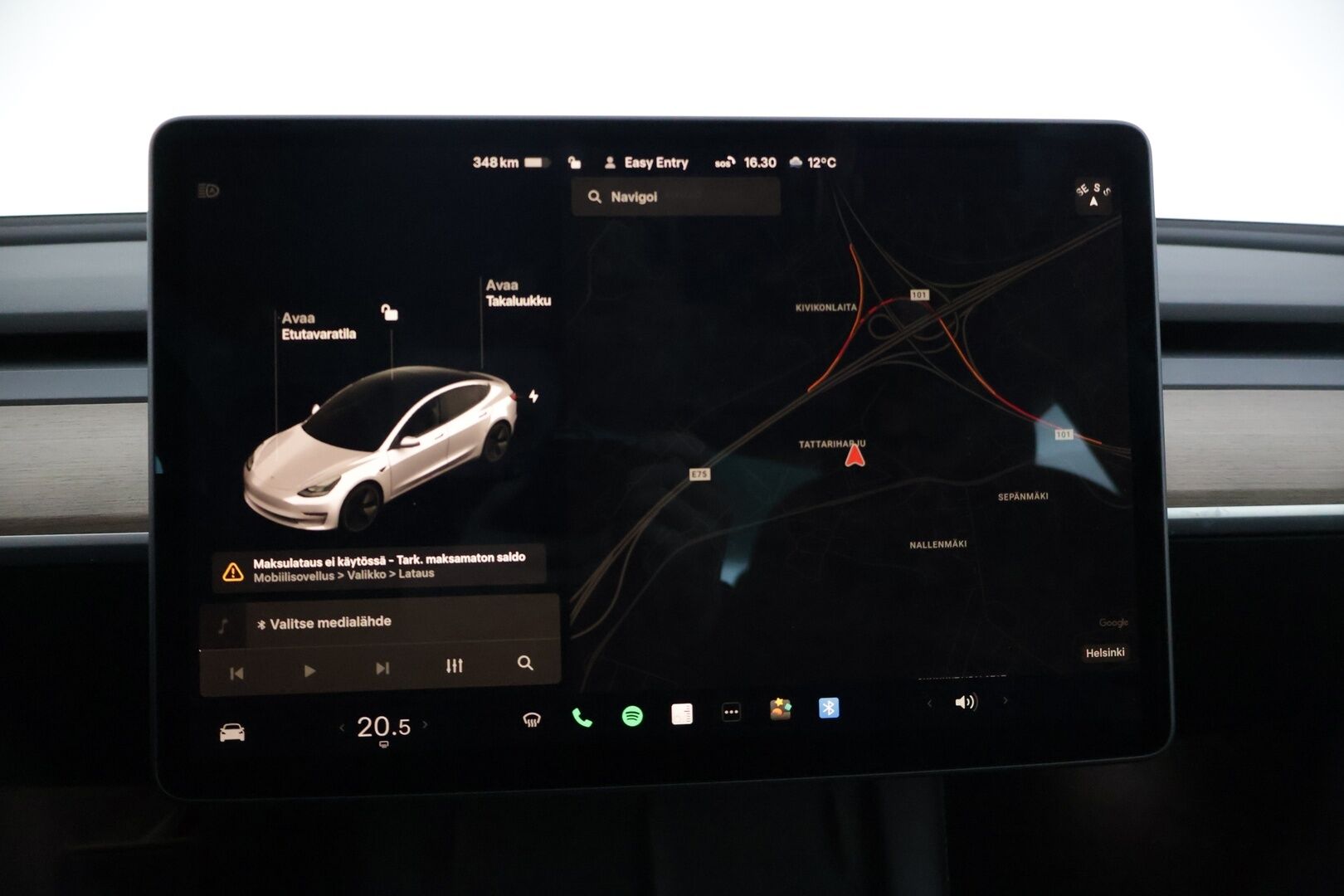 Tesla Model 3 2021 Long Range * Refresh / Ilmalämpöpumppu / Matrix LED / Premium Audio / Muistipenkki /  Nahkasisusta / BLIS / Lasikatto * - * Refresh / Siisti yksilö / 2x renkaat ja vanteet / Akku kuntotarkastettu * - HULLUT AVAJAISHULINAT KORKOTARJOUS 3,29 %