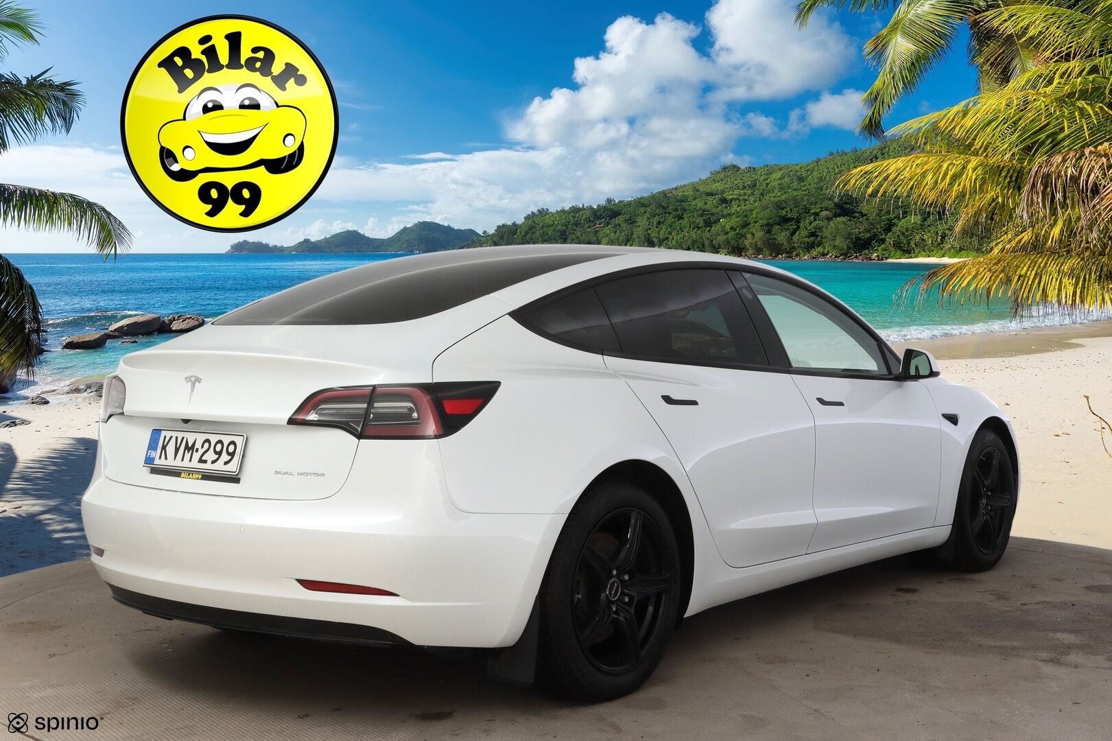 Tesla Model 3 2021 Long Range * Refresh / Ilmalämpöpumppu / Matrix LED / Premium Audio / Muistipenkki /  Nahkasisusta / BLIS / Lasikatto * - * Refresh / Siisti yksilö / 2x renkaat ja vanteet / Akku kuntotarkastettu * - HULLUT AVAJAISHULINAT KORKOTARJOUS 3,29 %