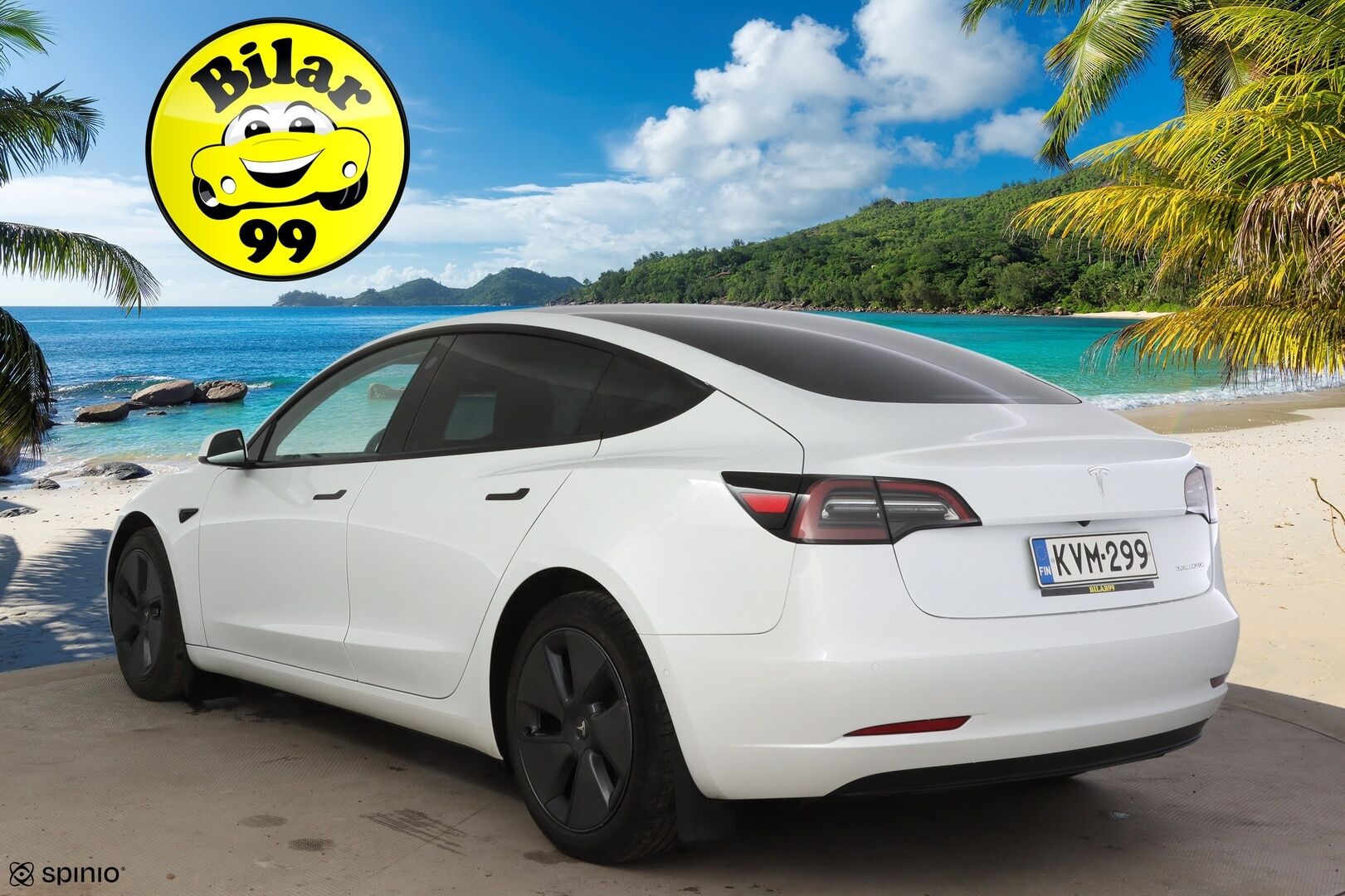 Tesla Model 3 2021 Long Range * Refresh / Ilmalämpöpumppu / Matrix LED / Premium Audio / Muistipenkki /  Nahkasisusta / BLIS / Lasikatto * - * Refresh / Siisti ykisilö / 2x renkaat ja vanteet / Akku kuntotarkastettu *