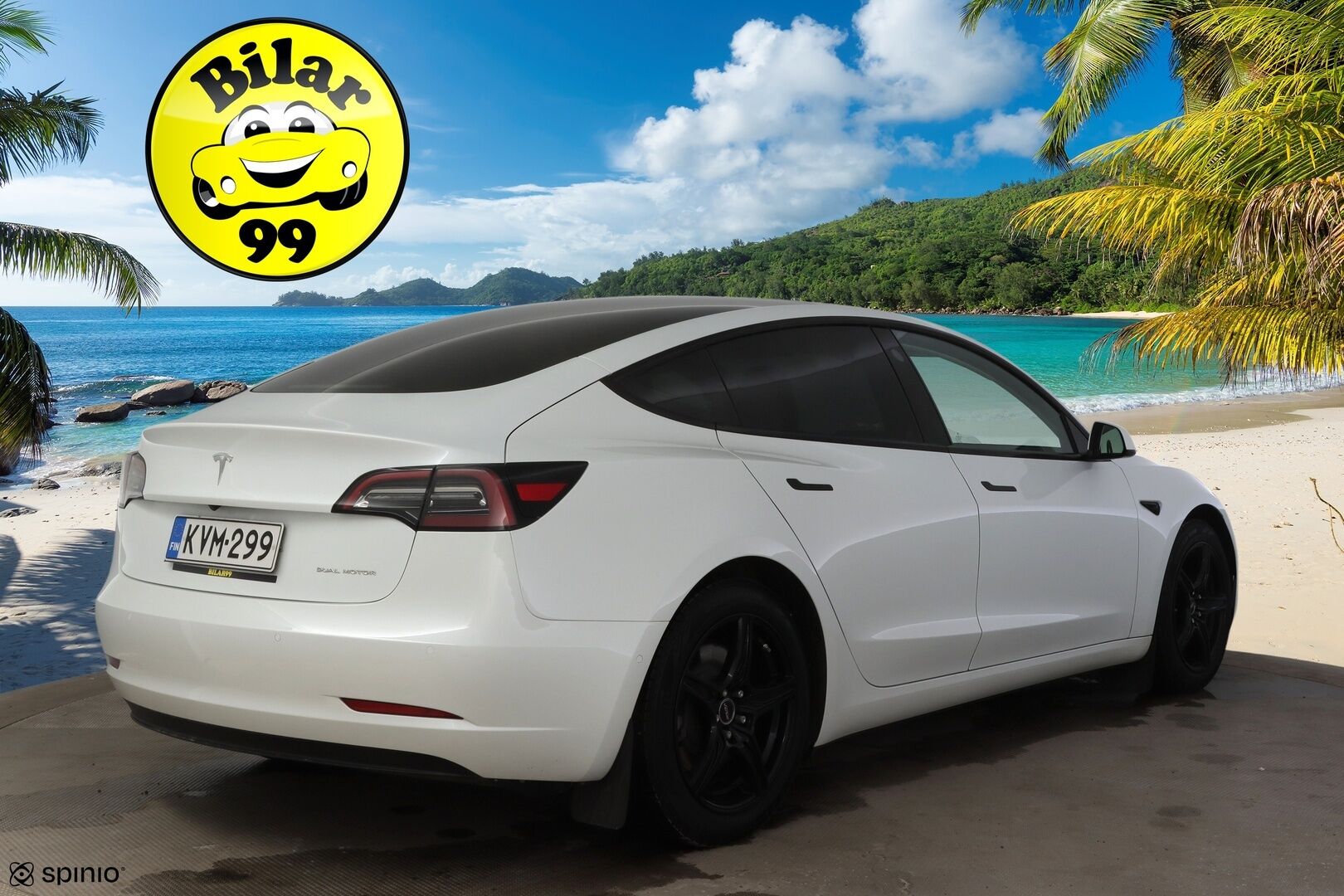 Tesla Model 3 2021 Long Range * Refresh / Ilmalämpöpumppu / Matrix LED / Premium Audio / Muistipenkki /  Nahkasisusta / BLIS / Lasikatto * - * Refresh / Siisti ykisilö / 2x renkaat ja vanteet / Akku kuntotarkastettu *