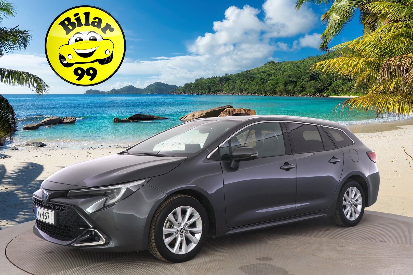 Toyota Corolla 2023 Touring Sports 1,8 Hybrid Launch Edition ** 2.om Suomi-auto / Navigointi / ACC / Facelift / P.kamera / Puolnahkasisus ** - Upeassa kunnossa oleva Suomi-auto suoraan toiselta omistajalta! / Takuu voimassa! - HULLUT AVAJAISHULINAT KORKOTARJOUS 3,29 %