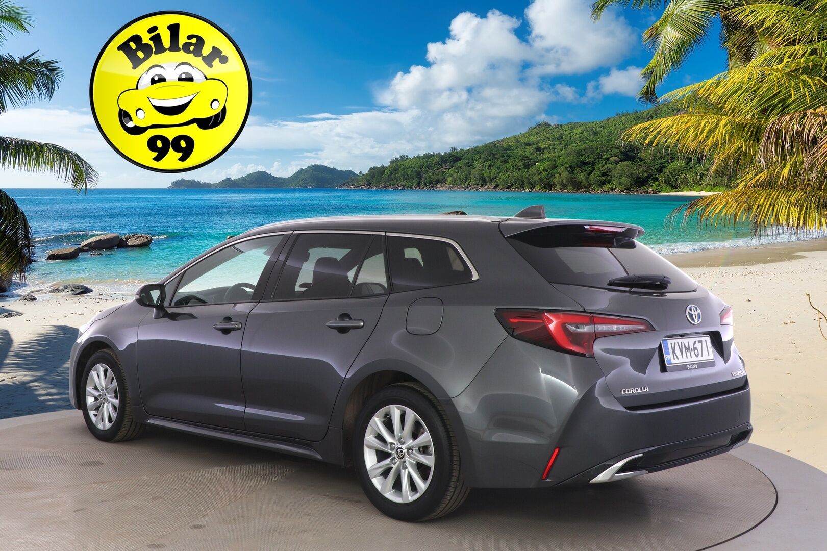 Toyota Corolla 2023 Touring Sports 1,8 Hybrid Launch Edition ** 2.om Suomi-auto / Navigointi / ACC / Facelift / P.kamera / Puolnahkasisus ** - Upeassa kunnossa oleva Suomi-auto suoraan toiselta omistajalta! / Takuu voimassa! - HULLUT AVAJAISHULINAT KORKOTARJOUS 3,29 %