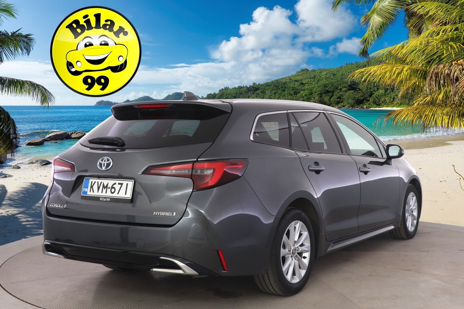 Toyota Corolla 2023 Touring Sports 1,8 Hybrid Launch Edition ** 2.om Suomi-auto / Navigointi / ACC / Facelift / P.kamera / Puolnahkasisus ** - Upeassa kunnossa oleva Suomi-auto suoraan toiselta omistajalta! / Takuu voimassa! - HULLUT AVAJAISHULINAT KORKOTARJOUS 3,29 %