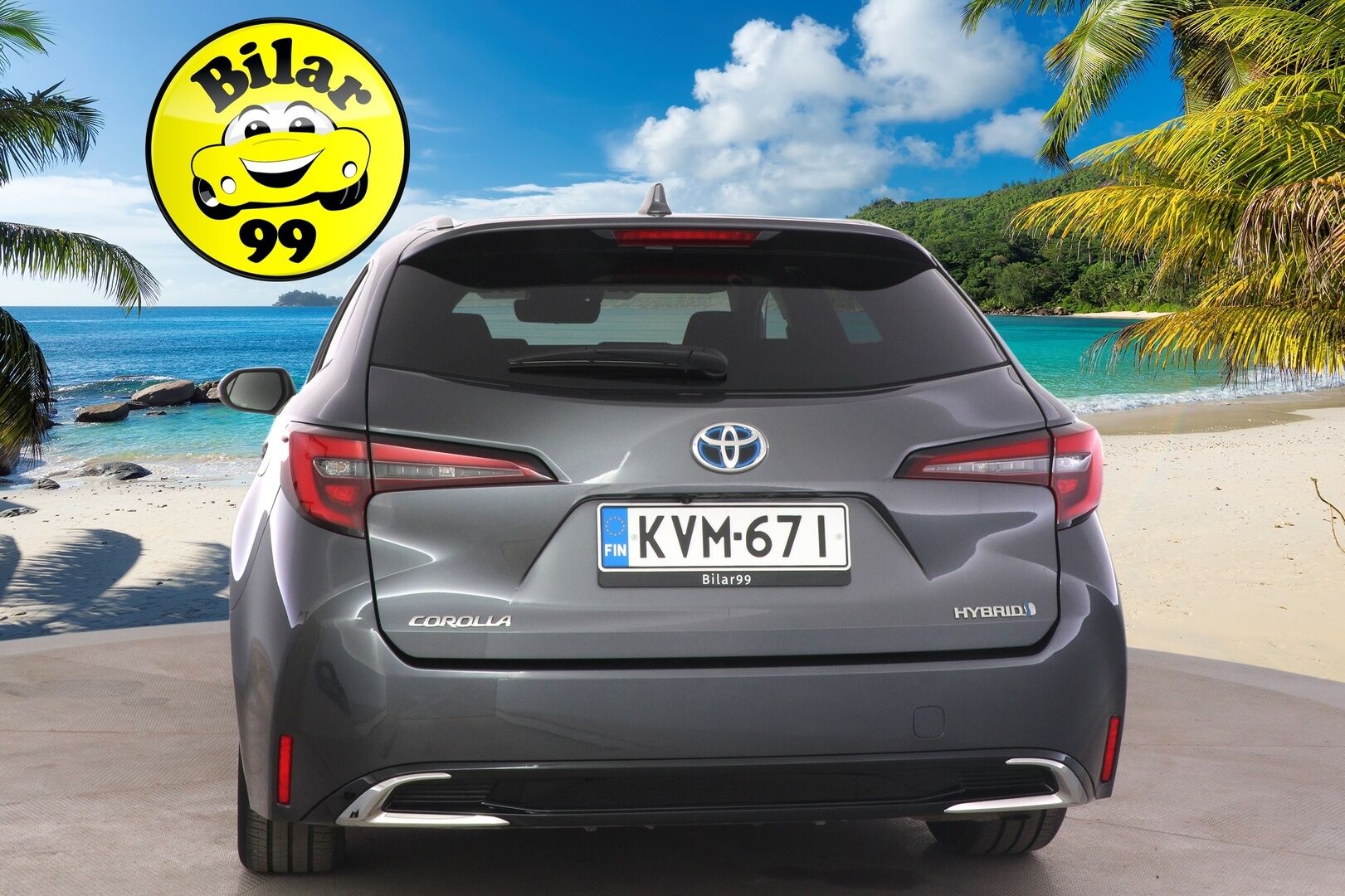 Toyota Corolla 2023 Touring Sports 1,8 Hybrid Launch Edition ** 2.om Suomi-auto / Navigointi / ACC / Facelift / P.kamera / Puolnahkasisus ** - Upeassa kunnossa oleva Suomi-auto suoraan toiselta omistajalta! / Takuu voimassa! - HULLUT AVAJAISHULINAT KORKOTARJOUS 3,29 %