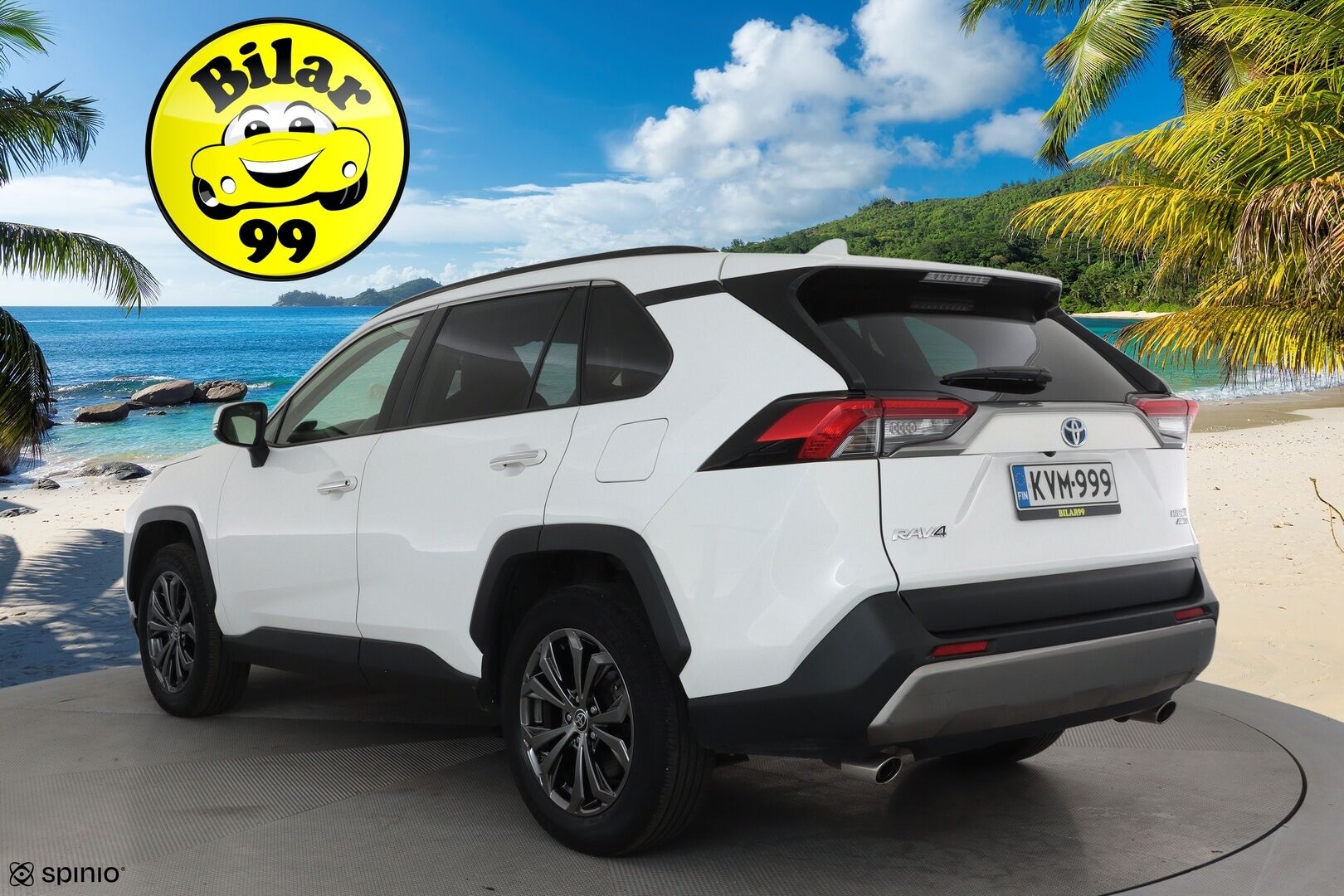 Toyota RAV4 2022 Hybrid AWD-i Executive Premium **Facelift / Muistipenkki / Mustat nahat / ACC / P.kamera / LED / ** - Kahdet renkaat aluvanteilla