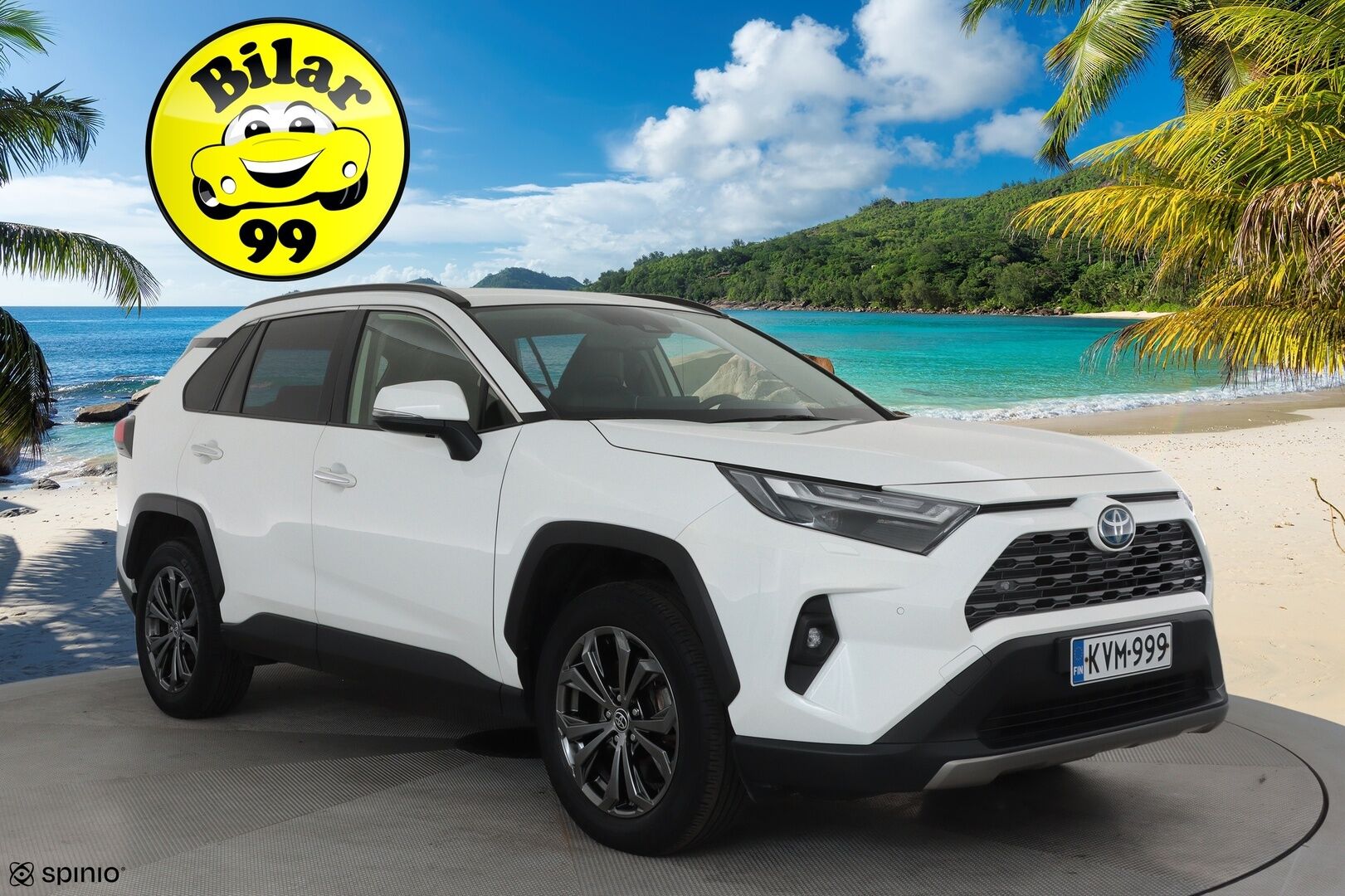 Toyota RAV4 2022 Hybrid AWD-i Executive Premium **Facelift / Muistipenkki / Mustat nahat / ACC / P.kamera / LED / ** - Kahdet renkaat aluvanteilla