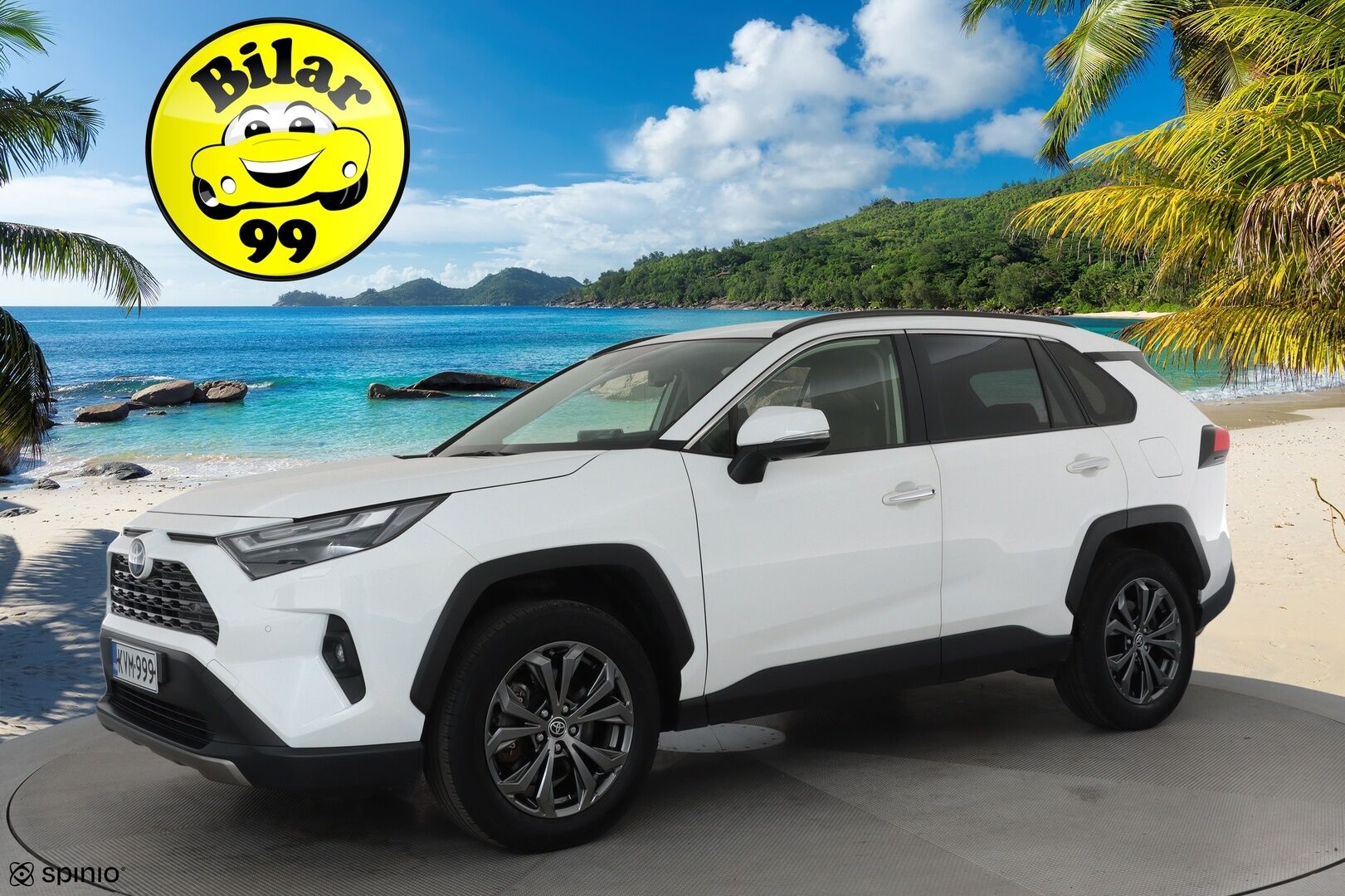 Toyota RAV4 2022 Hybrid AWD-i Executive Premium **Facelift / Muistipenkki / Mustat nahat / ACC / P.kamera / LED / ** - Kahdet renkaat aluvanteilla
