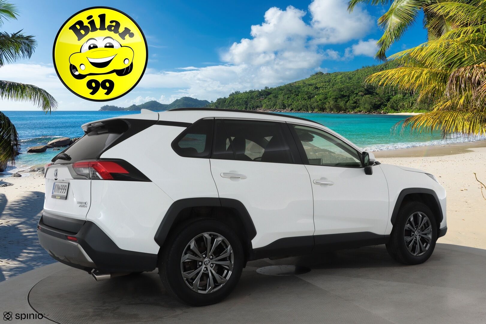 Toyota RAV4 2022 Hybrid AWD-i Executive Premium **Facelift / Muistipenkki / Mustat nahat / ACC / P.kamera / LED / ** - Kahdet renkaat aluvanteilla
