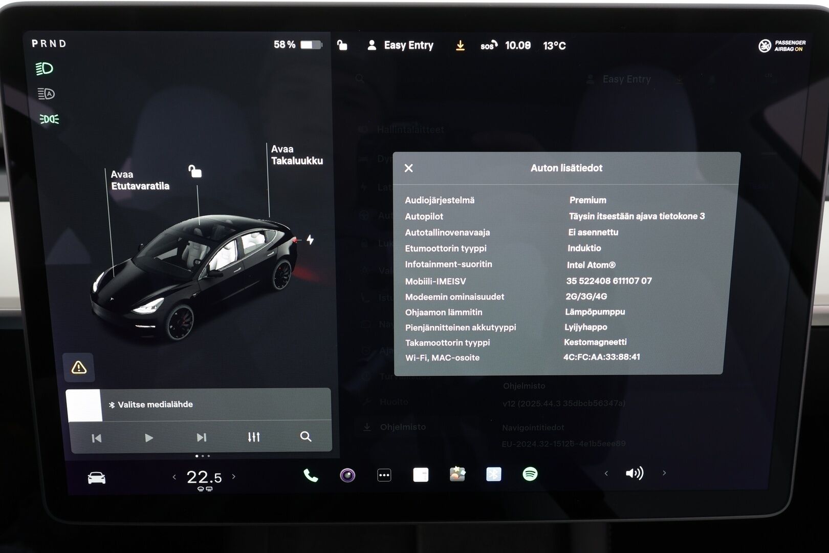 Tesla Model 3 2021 Performance * Lasikatto / ILP / ACC / Matrix-LED / P.Kamera / Muistipenkki / Premium Audio / Navi / Kaistavahti * - HULLUT BLACKWEEK JATKOT - KORKOTARJOUS 2,49%