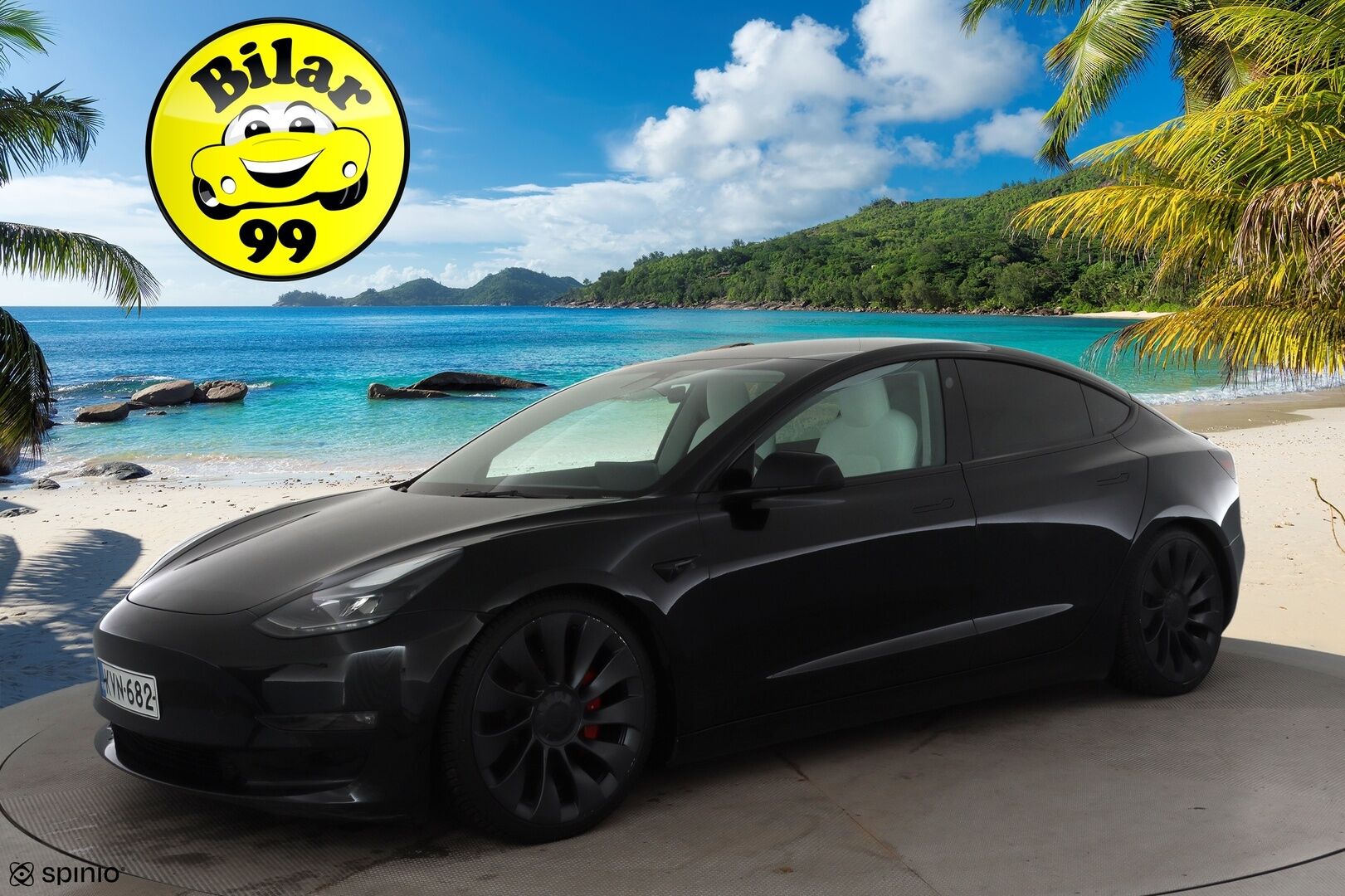 Tesla Model 3 2021 Performance * Lasikatto / ILP / ACC / Matrix-LED / P.Kamera / Muistipenkki / Premium Audio / Navi / Kaistavahti * - HULLUT BLACKWEEK JATKOT - KORKOTARJOUS 2,49%