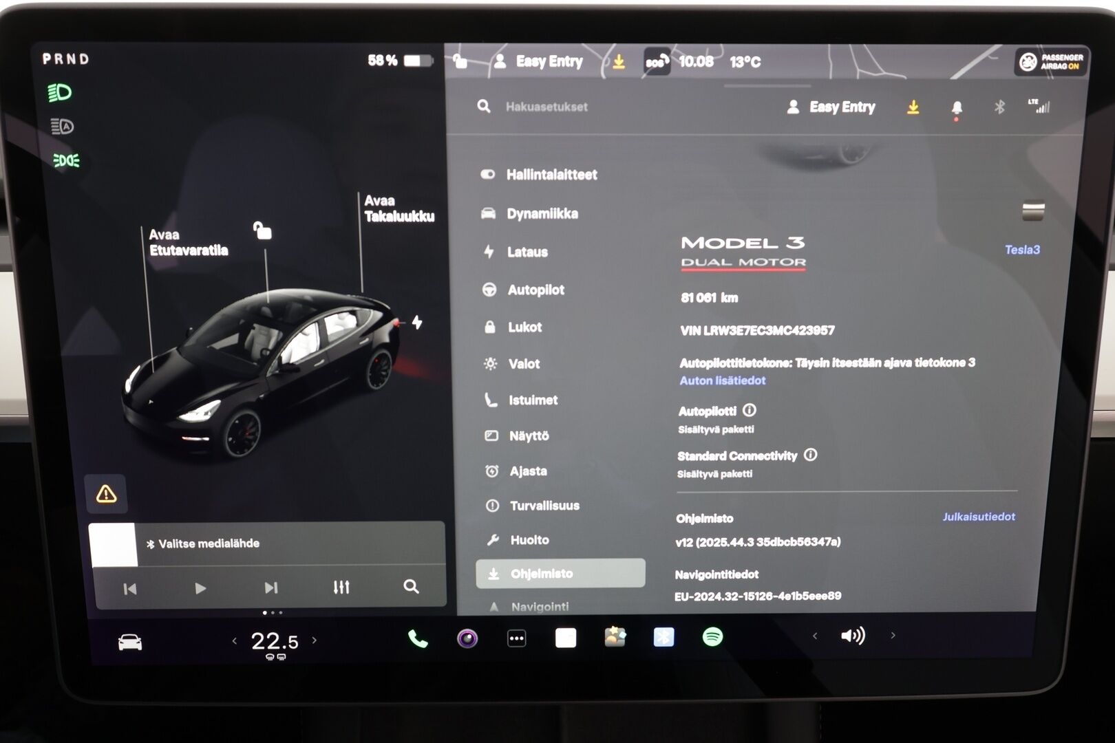 Tesla Model 3 2021 Performance * Lasikatto / ILP / ACC / Matrix-LED / P.Kamera / Muistipenkki / Premium Audio / Navi / Kaistavahti * - HULLUT BLACKWEEK JATKOT - KORKOTARJOUS 2,49%