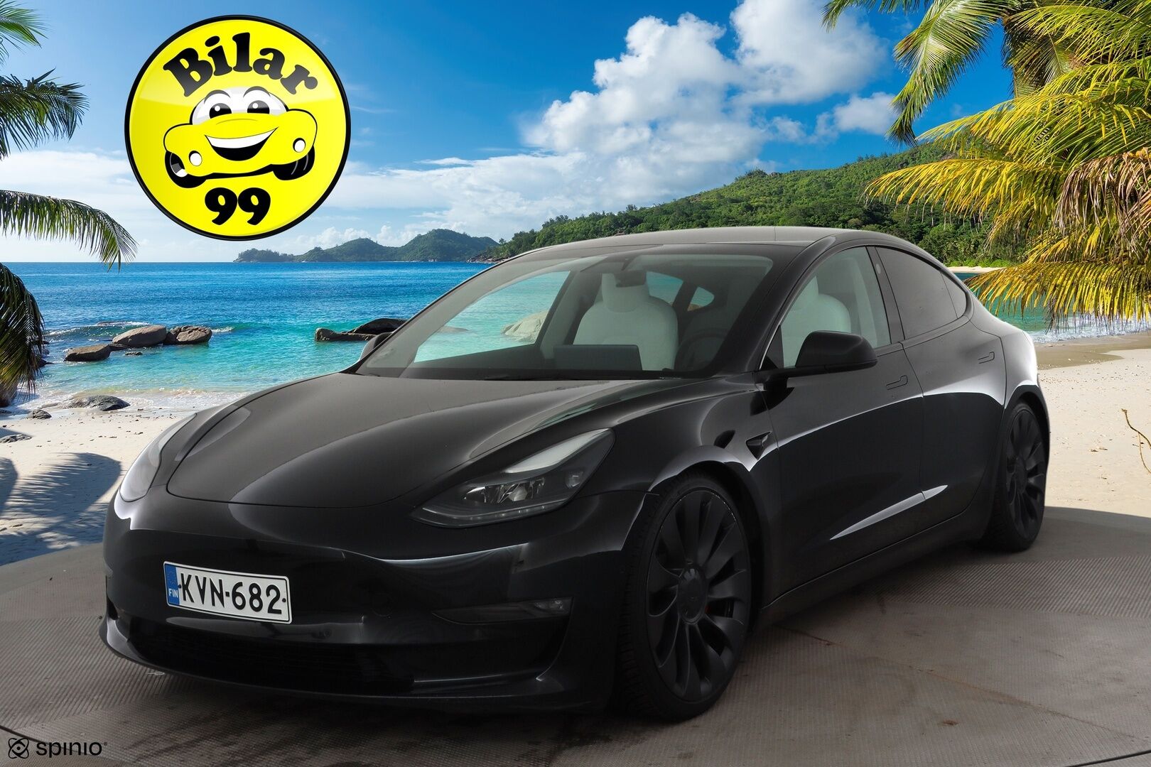 Tesla Model 3 2021 Performance * Lasikatto / ILP / ACC / Matrix-LED / P.Kamera / Muistipenkki / Premium Audio / Navi / Kaistavahti * - HULLUT BLACKWEEK JATKOT - KORKOTARJOUS 2,49%