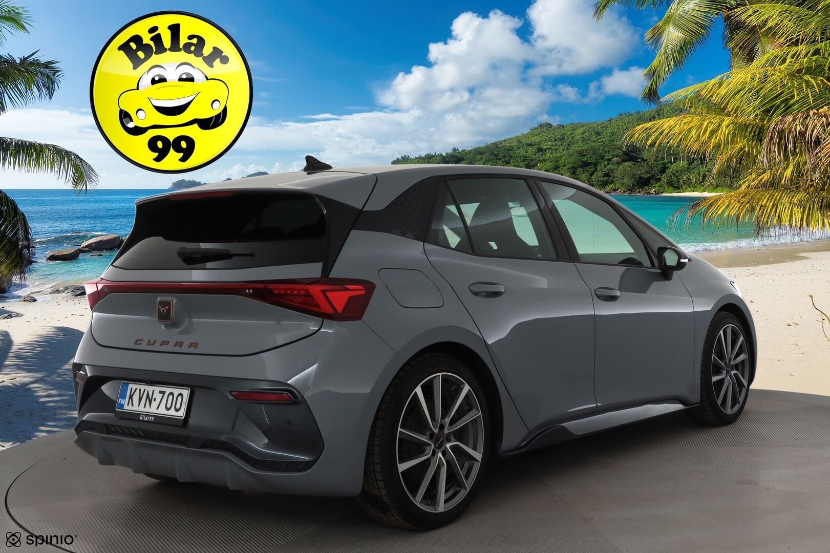 CUPRA Born 2023 150 kW 58 kWh * ACC / P.kamera / LED / Navi / ILP / Sporttipenkit * - Akku kuntotarkistettu / Kahdet renkaat aluvanteilla - HULLU BLACKWEEK KORKOTARJOUS 2,49%