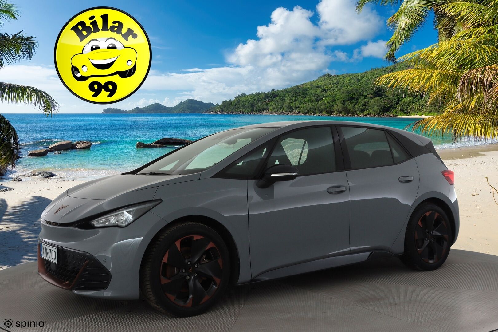 CUPRA Born 2023 150 kW 58 kWh * ACC / P.kamera / LED / Navi / ILP / Sporttipenkit * - Akku kuntotarkistettu / Kahdet renkaat aluvanteilla - HULLU BLACKWEEK KORKOTARJOUS 2,49%