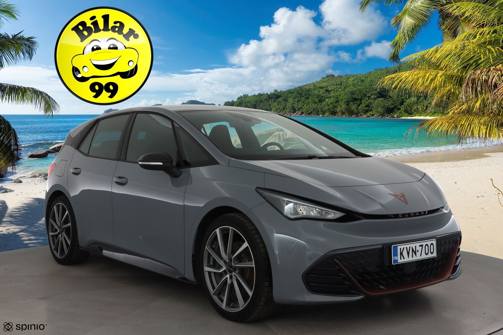 CUPRA Born 2023 150 kW 58 kWh * ACC / P.kamera / LED / Navi / ILP / Sporttipenkit * - Akku kuntotarkistettu / Kahdet renkaat aluvanteilla - HULLU BLACKWEEK KORKOTARJOUS 2,49%