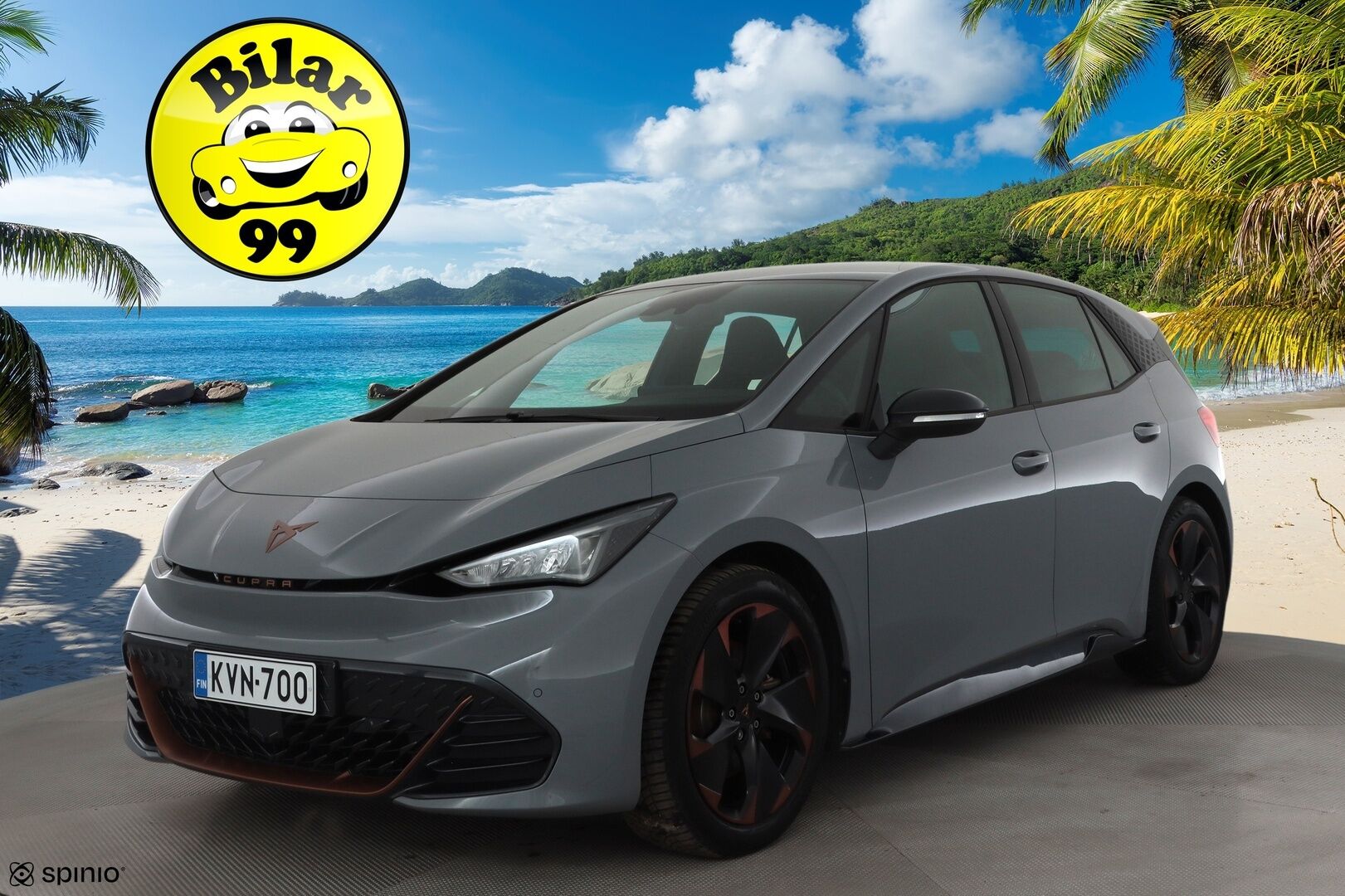 CUPRA Born 2023 150 kW 58 kWh * ACC / P.kamera / LED / Navi / ILP / Sporttipenkit * - Akku kuntotarkistettu / Kahdet renkaat aluvanteilla - HULLU BLACKWEEK KORKOTARJOUS 2,49%