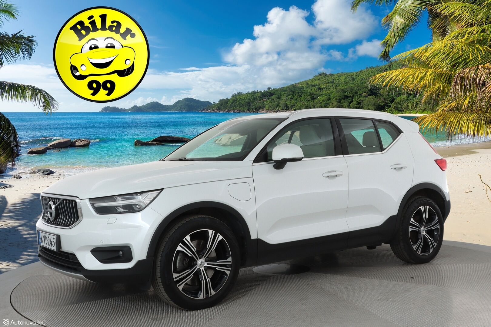 Volvo XC40 2021 T5 TwE Inscription aut ** Pa-lisälämmitin / Adapt.vakkari / Panorama / Nahkasisusta / Apple&Android / Bliss / Keyless - Digimittaristo / 2x Renkaat / Ambient Light / Peruutuskamera 