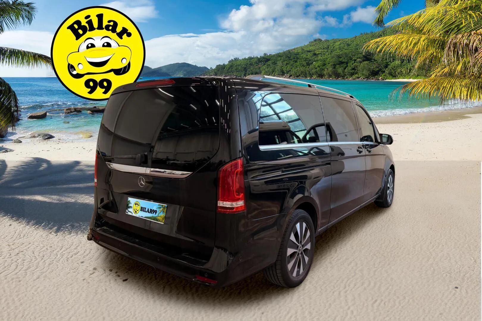 Mercedes-Benz V 2023 220 d 4Matic pitkä A3 A Avantgarde - | 1-Om Suomi-Auto | 8 Paikkainen | ALV | Webasto | 360 Kamera | Sähköovet | Merkkihuollot | Nahkasisusta | Vakkari | ILS LED | 2X Renkaat & Vanteet |