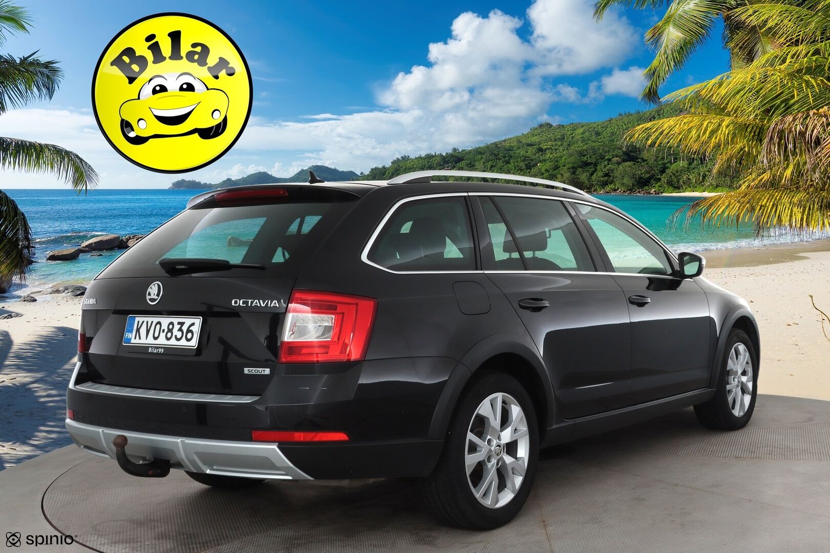 Skoda Octavia 2017 Combi 1,8 TSI 4x4 Scout DSG Autom. - | ACC | Webasto | Koukku | Xenon | Muistipenkki | Canton | P.Kamera | Puolinahat | Keyless | Apple&Android | Merkkihuollettu | Kahdet Renkaat |
