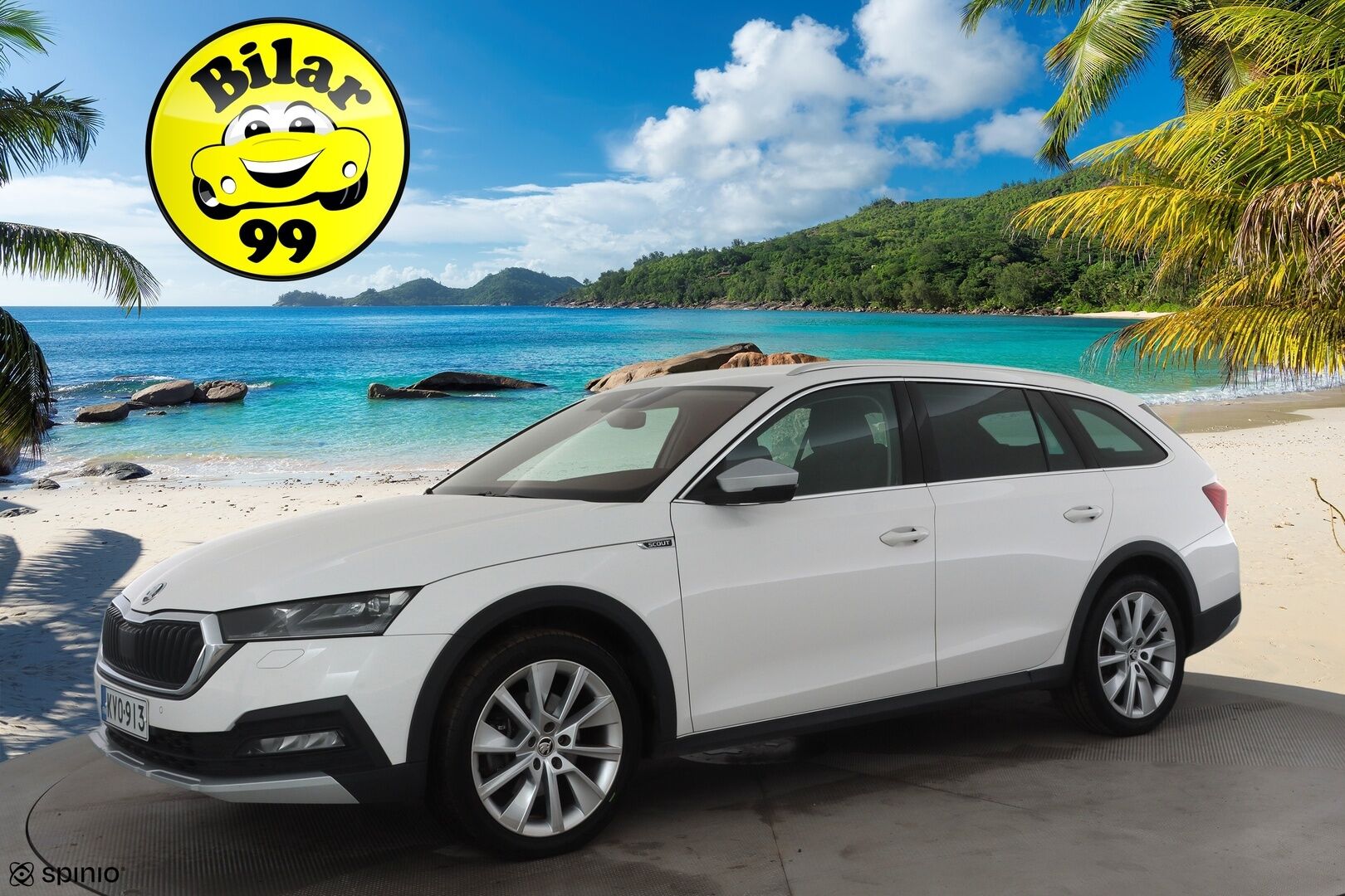 Skoda Octavia 2024 Combi 2.0 TDI 150 4x4 Scout DSG * 1.OM Suomi-auto / Koukku / ACC / Matrix-LED / P.kamera / Navi / Kaistavahti * - Webasto / Digimittaristo / Kahdet renkaat - HULLUT AVAJAISHULINAT KORKOTARJOUS 3,29 %