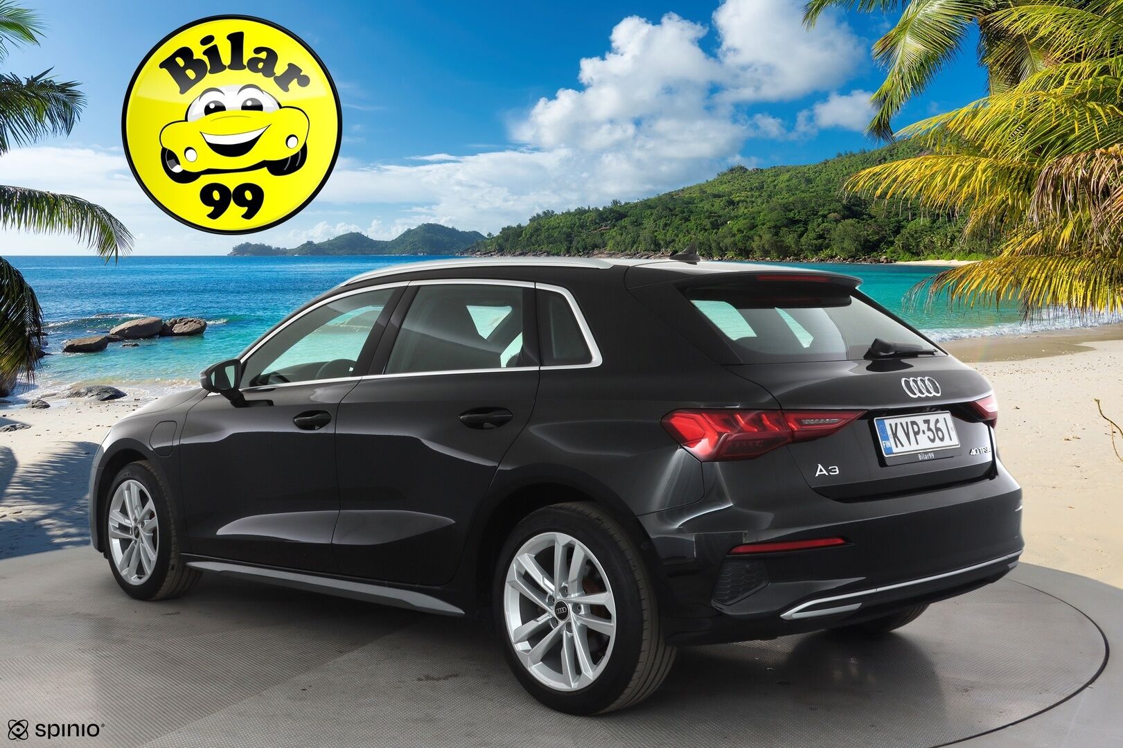 Audi A3 2024 Sportback Progress Plus 40 TFSI e 150kW S tronic * ACC / Koukku / Digimittaristo / Sporttipenkit / LED / P.kamera * - 1.Om Suomi-auto / Kahdet renkaat aluvanteilla / Merkkihuollettu - HULLUT AVAJAISHULINAT KORKOTARJOUS 3,29 %