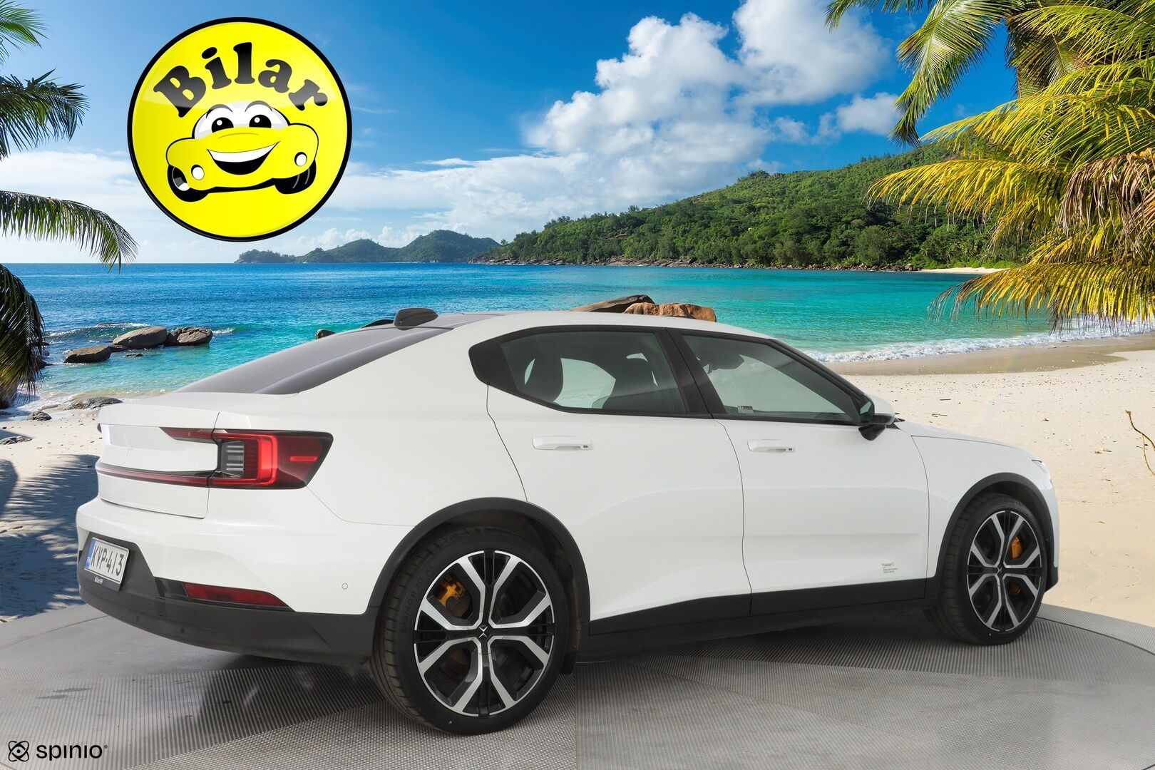Polestar 2 2021 Long Range Dual Motor Performance, 300kW, 78kWh - Pilot&Plus | ACC | Panorama | Muistipenkki | 360-kamera | H&K | Keyless | SoH 92.8% | Kahdet OEM Performance Vanteet | Merkkihuollettu
