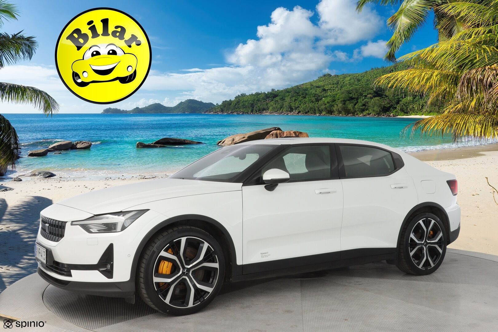 Polestar 2 2021 Long Range Dual Motor Performance, 300kW, 78kWh - Pilot&Plus | ACC | Panorama | Muistipenkki | 360-kamera | H&K | Keyless | SoH 92.8% | Kahdet OEM Performance Vanteet | Merkkihuollettu