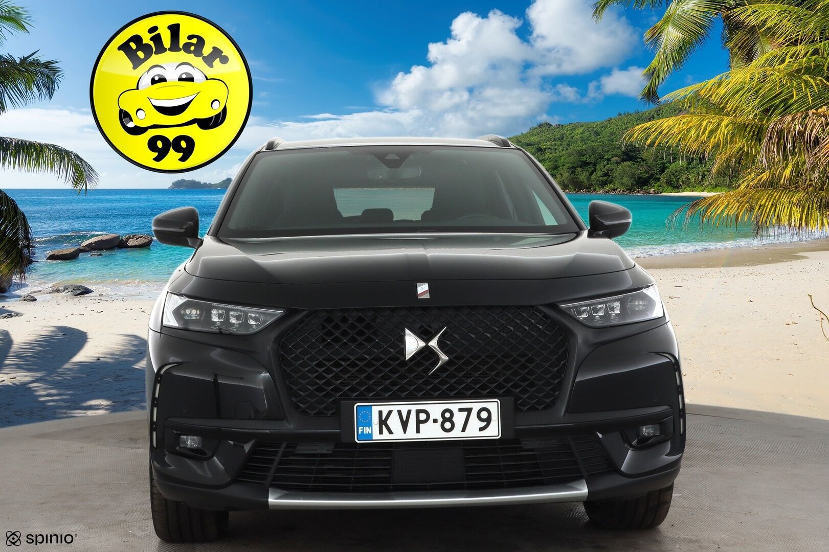 DS 7 Crossback 2022 E-Tense 300 * ACC / Muistipenkki / Koukku / Adapt.LED / P.kamera / Puolinahat / Navi / Digimittaristo * - Kahdet renkaat aluvanteilla / Merkkihuollettu