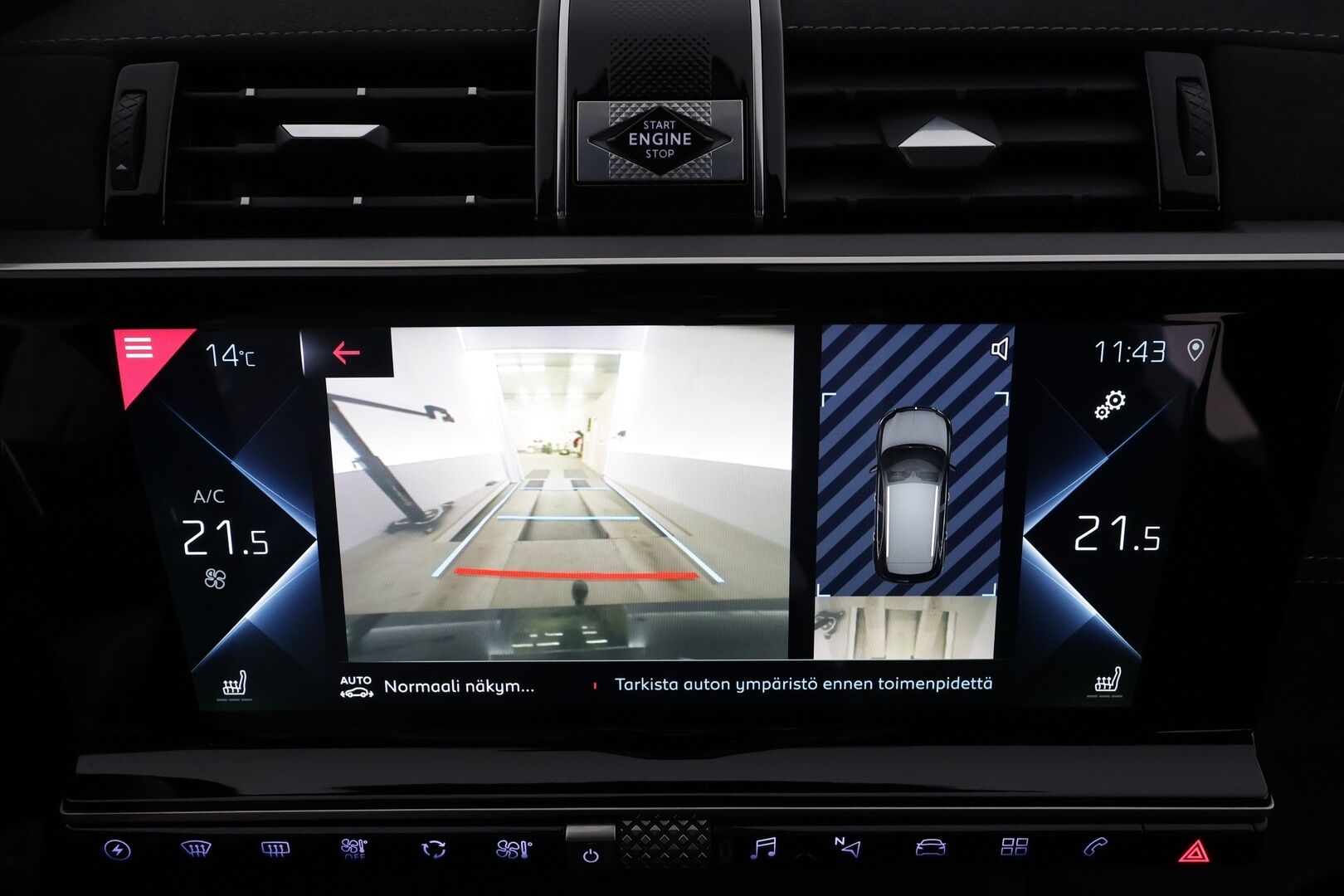 DS 7 Crossback 2022 E-Tense 300 * ACC / Muistipenkki / Koukku / Adapt.LED / P.kamera / Puolinahat / Navi / Digimittaristo * - Kahdet renkaat aluvanteilla / Merkkihuollettu